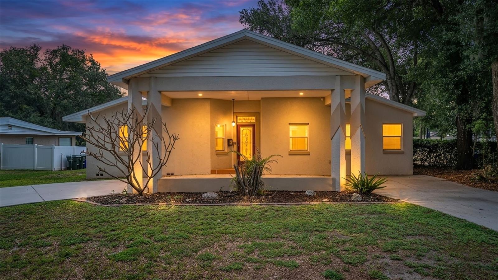 Rare opportunity in one of Lakeland's most desirable neighborhoods! Located within walking distance to beautiful Lake Hollingsworth and Florida Southern College, this Frank Lloyd Wright-inspired property offers a unique blend of character, versatility, and modern updates on nearly half an acre.

Step inside the main residence featuring 3 bedrooms, 2 bathrooms, and 1,941 square feet of living space. The split-bedroom floor plan provides privacy, while two spacious living areas offer plenty of room for entertaining, relaxing, or working from home. A cozy gas fireplace adds warmth and charm, and large windows bring in natural light while showcasing the expansive backyard.

One of the standout features of this property is the detached 1-bedroom, 1-bath guest house built in 2017. Complete with granite countertops, shaker-style cabinetry, and accessible design features, it is perfect for multigenerational living, visiting guests, a private office, or potential rental income.

Outside, you'll find a detached workshop/storage building offering ample space for hobbies, tools, and additional storage. Key upgrades offer added peace of mind, including new flooring (2025), a new roof (2023), an updated HVAC system (2020), a gas water heater (2020), multiple plumbing improvements across both homes, and additional interior enhancements throughout.

Whether you're looking for a primary residence, a property with income-producing potential, or a home near one of Lakeland's most iconic destinations, this property offers flexibility and opportunity in a location that's hard to beat.

Schedule your private showing today and discover everything 926 Hollingsworth Road has to offer.