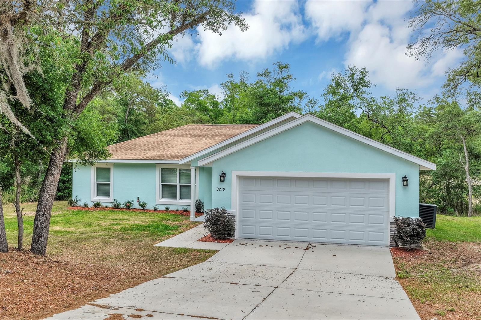 Discover the perfect blend of modern style and Florida charm in this beautiful 5-year-old home located in the heart of the desirable Citrus Springs community.  Inside this nice sized 3-bedroom 2-bathroom home, you will find an open floorplan that feels bright, airy, and inviting.  New landscaping gives this home great curb appeal.  Step out back to find a screened-in lanai, offering you pest free comfort to enjoy your morning coffee or relax after a long day.  Enjoy convenience to all the local amenities you'll need in nearby Dunnellon and Ocala.  Outdoor enthusiasts will love the quick access to the Rainbow Springs State Park, the Withlacoochee State Trail, and the Citrus Springs Golf and Country Club.  Come see this move in ready gem today!