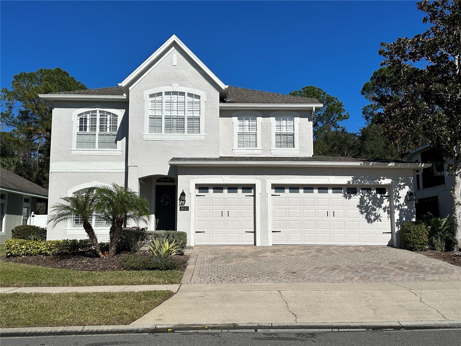 Description: 4/3.5, 3 Car Garage, Two Story Single Family Pool Home, Family Room, Living/Dining Room Combo, Eat in Kitchen, Breakfast Bar, Kitchen with Island and Appliances Included: Stove, Refrigerator, Dishwasher, Microwave and Disposal, Inside Utility Room with Washer and Dryer Hookups, Walk in Closets, Carpet and Tile and Flooring Throughout Home, 1st Floor: Master Suite w/ Sitting Area, Master Bath has Dual Vanities, Walk in Glass Shower, Garden Tub, Private Toilet, Large Master Closet, 2nd Floor: Bedrooms 3 & 4 are separated by a Jack & Jill Bathroom with private vanities and sinks, Bedroom 2 has a Private Bathroom, Screened Patio and Pool, Pool Care Tenant Responsibility, Fenced Backyard, Gated Community, Pets Ok, NO SMOKING, Year Built: 2005/ 2904 Sqft.
