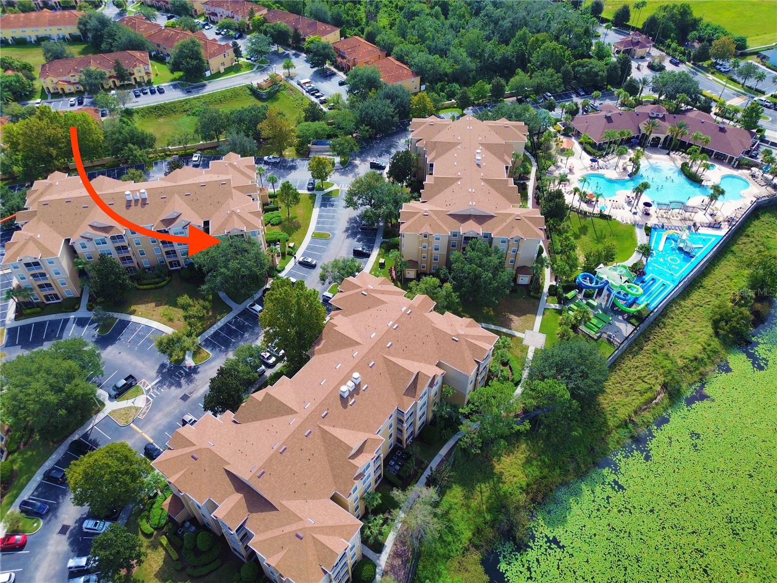 Discover this exquisite fourth-floor end unit condominium boasting 3 bedrooms and 2 bathrooms, nestled within the secure confines of the guard-gated Windsor Hills Resort community. Fully furnished and primed for immediate occupancy, this condominium presents an inviting open floor plan with seamless access to the balcony. The primary bedroom features an attached bathroom complete with a glass-enclosed shower, while the guest bedrooms showcase tasteful decor. For added convenience, an extra laundry closet is included. Situated within walking distance of the splendid clubhouse, water park, and a plethora of other amenities offered by the community. This prime location offers not only proximity to dining and shopping options but also to the attractions of central Florida. Don't miss the chance to explore this exceptional property, perfectly suited as either your next vacation home or a sought-after short-term rental investment. Secure your viewing today!