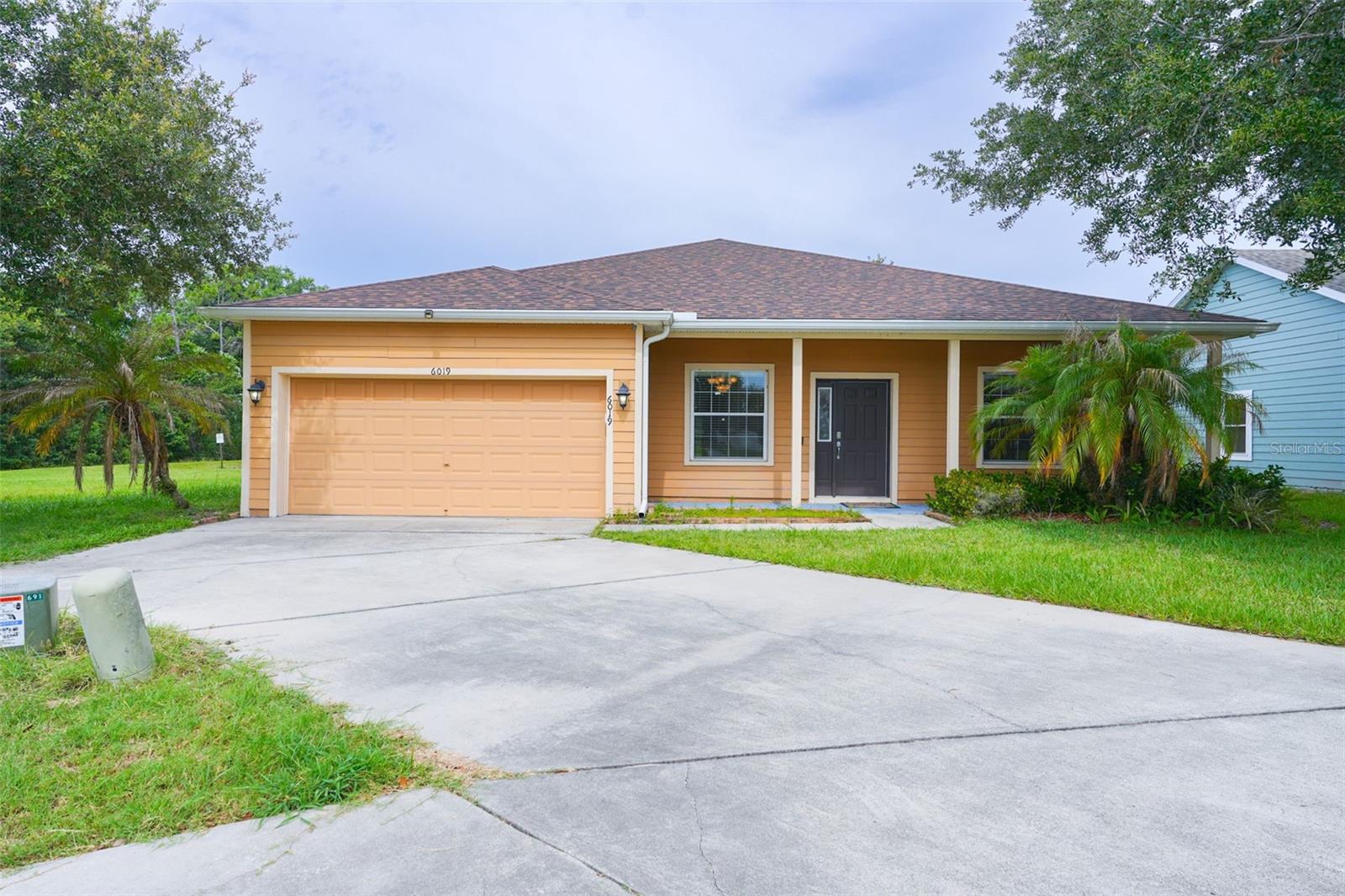 ***Come see this beautiful water front property***No CDD***Low Hoa***No fuss HOA***HOA is welcoming of RV's, Trailer, Work Trucks with signage & Toys in the community***This 4 bedroom, 3 bathroom homes offers an open floor plan showcases tile floors & granite counter tops throughout the home. The primary bedroom offers an on-suite with double sinks, stand alone shower & garden tub with a walk-in closet with a large pond view & large screen in lanai include an outdoor sink/wash tub. The is spacious & includes a formal dining and living area that can be used for your multipurpose needs. This SMART home features Solar for Energy Savings, a multiple security cameras, Voice Response Smart Commands Accessible & Wired for Gaming. The home includes Water Softener and a new roof & a/c. Home is close to !-75, Wesley Chapel & Shopping!