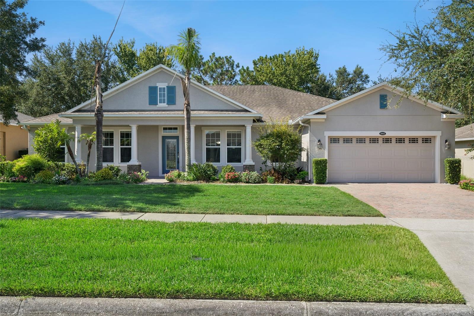 Welcome to this beautifully maintained 4-bedroom, 3-bath home with nearly 3,000 square feet of thoughtfully designed living space in the highly desirable guard-gated Legends Golf & Country Club community. This spacious home features an open and inviting floor plan with no carpet throughout, offering both style and easy maintenance. The well-appointed kitchen flows seamlessly into the living and dining areas, making it perfect for everyday living and entertaining. Relax year-round on the screened lanai overlooking the backyard. The tandem garage provides ample room for multiple vehicles, a golf cart, workshop, or additional storage. Residents enjoy resort-style amenities including a clubhouse, fitness center, community pool, tennis courts, playground, and championship golf course. Conveniently located near shopping, dining, top-rated schools, and major highways, this home offers the perfect blend of comfort, convenience, and Florida lifestyle. Don’t miss your opportunity to make this exceptional home yours!