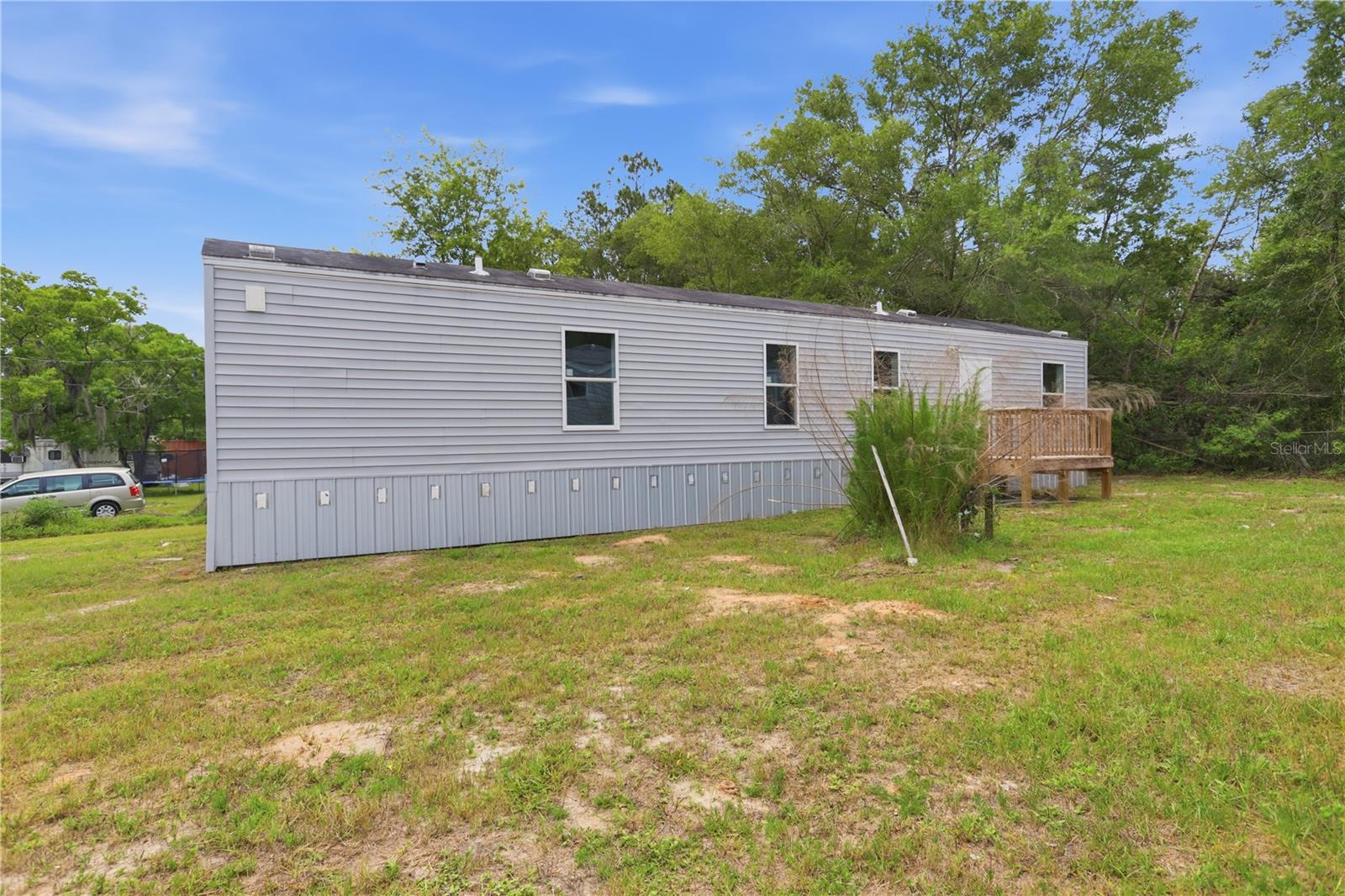 WHY RENT WHEN YOU CAN OWN - come take a look at this affordable home that just needs some finishing touches on the inside.  This 3 bedroom 2 bathroom 2018 Manufactured home has never been lived in.  If you are looking for two homes that would allow for family or in-laws to live next door, 646 June Terr (V4949054) is also being offered for sale.  Investors - own two rentals next to each other - making management easy!  Located in quiet area of DeLand!
