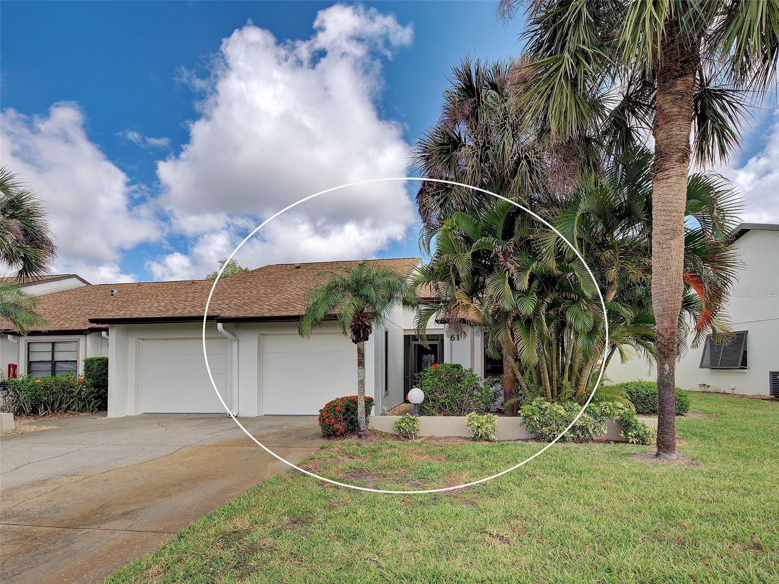 Welcome to your dream golf-course retreat in the highly desirable Fairways of Capri Isles! Inside this exceptional turnkey 3BR/2BA, FULLY FURNISHED, move-in ready home you will find this bright and airy unit boasts fresh interior paint and an open concept layout especially with the beautiful high vaulted ceilings. The pristine kitchen shines with newer stainless-steel appliances, perfect for casual meals or entertaining guests. Step out onto your private patio to enjoy peaceful, sweeping views of the lush golf course fairways. Enjoy maintenance-free living with some major ticket items already done for you: NEW ROOF (2024), AC (2019) and WATER HEATER (2017). Residents enjoy access to a heated community pool and clubhouse all just minutes from Venice beaches and downtown. Perfect as a primary residence, winter getaway, or investment property. Schedule your private showing today your paradise awaits you!