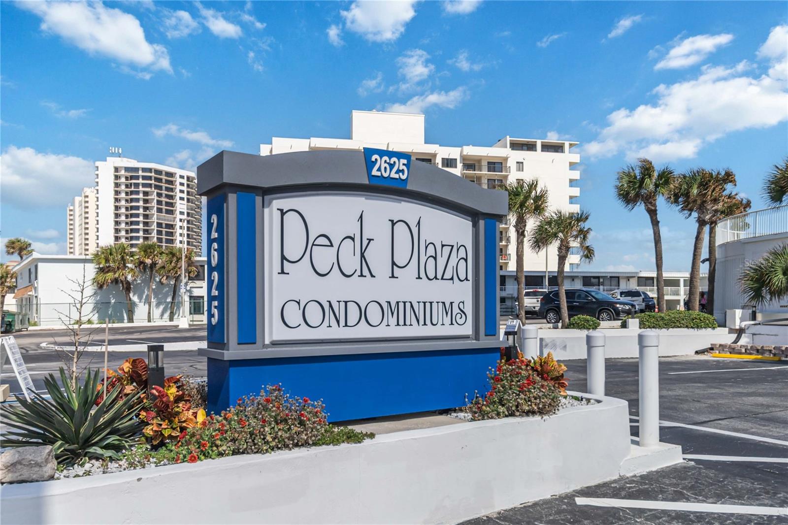 ***Seller to contribute up to $5,000 towards buyer's closing costs**
Ocean Views, City Vibes, and Sunset Skies? Welcome to Your Dream Escape at iconic Peck Plaza! 
Live where others vacation? Or keep it as a top-performing short-term rental! This fully furnished 2-bed, 2-bath beachside beauty offers the perfect blend of coastal comfort and modern convenience. Step inside and be instantly drawn to the panoramic views. From the master bedroom, wake up to the sparkling Atlantic Ocean, and from the spacious balcony, soak in sweeping sights of A1A, the beach, and the Halifax River. Sunrises, sunsets, and everything in between, this condo serves it up daily. Boasting 1,275 sq ft of airy, light-filled space, both bedrooms feature large picture windows framing postcard-perfect views. Whether it's your personal paradise or your next income-producing getaway, this unit has a proven short-term rental history and is ready to roll!
Perks You'll Love: Direct beachfront access, Assigned parking spot, all window assessments are fully paid, less than 20 minutes to Daytona International Speedway, on-site luxury dining at the legendary Top of Daytona on the 29th floor
Don't miss out, schedule your showing today and experience the Florida fun you've been dreaming of.