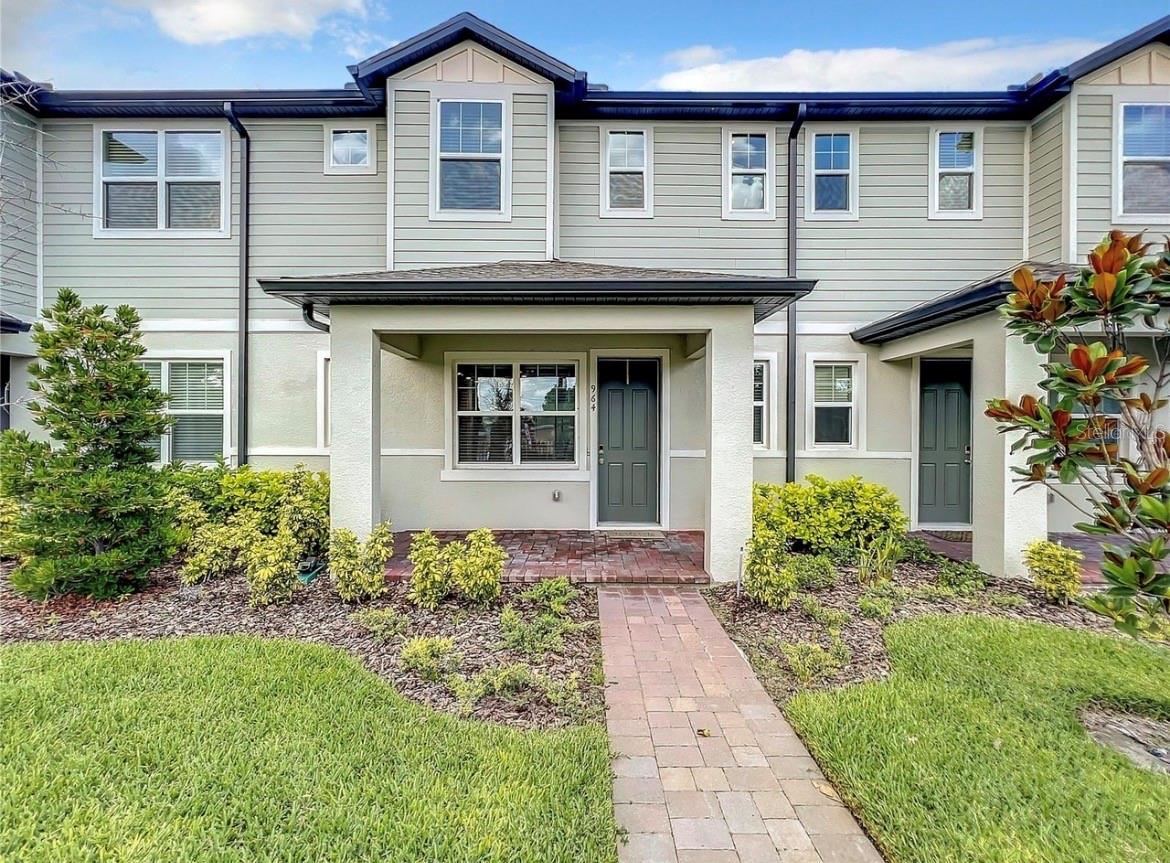 WHY WAIT TO BUILD when you can have your very own (almost) brand new energy-efficient home ready to move in! This townhouse features 42 Inch Upper Cabinets with Crown Molding. 15x15 Extended Ceramic Tile Flooring. Granite Countertops. Stainless Steel Kitchen Appliances. The kitchen overlooks the spacious great room making entertaining guests a breeze. Enjoy your morning cup of coffee on your front porch or covered lanai. The closet downstairs and walk-in closets in each bedroom provide plenty of storage for everyone. Legacy Place is in the desirable Casselberry submarket only a few miles from SR-417 and I-4 providing easy access to major employment centers. This charming community is a short drive to Oviedo and Winter Park shopping, dining, and entertainment including the Oviedo Mall, Park Avenue and Winter Park Village. Community amenities include a yoga lawn, dog park, putting green, grilling area, and tot lot. The energy-efficient features provide you live a healthier and quieter lifestyle while saving money on utility bills.