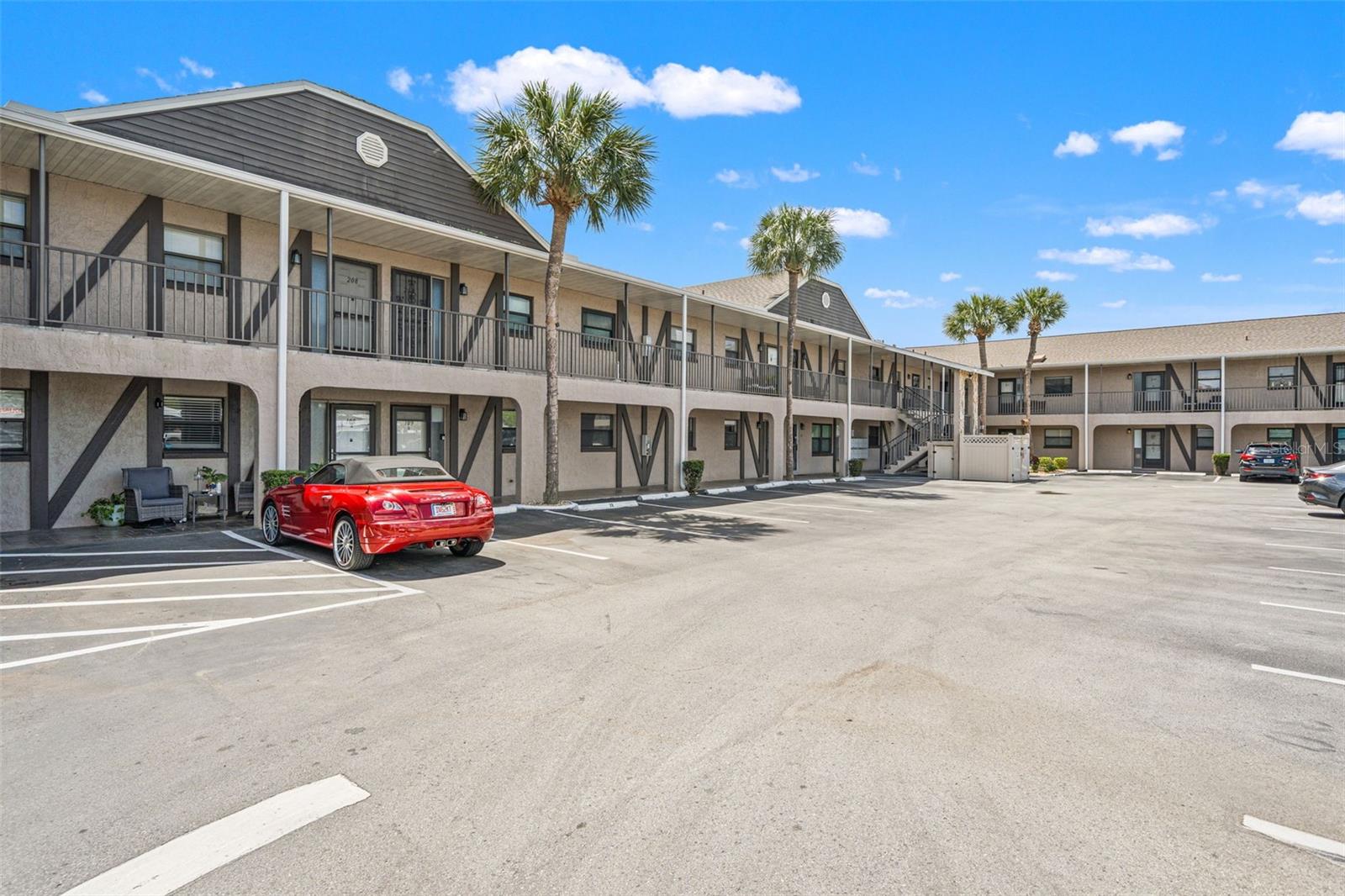 Welcome to this beautifully maintained and highly desirable condo in the charming Greenbrier Condominium community in Spring Hill!
This cozy and move-in-ready 2-bedroom, 2-bathroom condo offers 1,040 sq ft of comfortable living space and comes furnished, making it perfect for a primary residence, seasonal getaway.The thoughtfully designed layout features a bright living area, a well-appointed kitchen, and the convenience of an in-unit washer and dryer.One of the highlights of this unit is the Florida Room, which provides additional versatile space that can be used as third bedroom, home office, guest room, hobby room, or relaxation area, depending on your needs.  Enjoy peaceful views of the beautiful backyard green space and relax knowing this property is not located in a flood zone.Located on the first floor, this unit offers easy access and is just steps away from the community pool, creating the perfect spot to unwind and enjoy Florida living. The property also includes one assigned parking space for added convenience.The HOA covers water, sewer, trash, internet, pest control, and exterior maintenance, providing truly maintenance-free living and peace of mind for homeowners.
Situated in a prime Spring Hill location close to shopping, restaurants, medical facilities, and major roadways, the condo is also only 11 minutes from Hernando Beach and about 20 minutes from Pine Island, where you can experience some of Florida’s most breathtaking sunsets.
Whether you’re looking for a full-time residence, a winter retreat, or a low-maintenance lifestyle, this well-maintained Greenbrier condo is a fantastic opportunity.
Schedule your showing today — this one won’t last long!