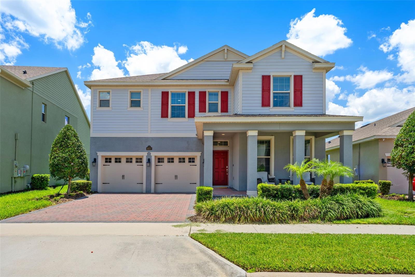 Welcome to resort-style living in Waterleigh, one of Horizon West's most sought-after master-planned communities. This stunning 5-bedroom, 4-bathroom home offers the perfect blend of space, serenity, and lifestyle, all anchored by breathtaking pond views right from your own backyard. Step outside to your private patio and take in the tranquil water view, the ideal backdrop for morning coffee, evening entertaining, or simply unwinding after a full day. The spacious backyard offers room to play, relax, and make memories, while the lush, HOA-maintained landscaping keeps everything looking its best year-round, no weekends spent on yard work required.
Inside, five generous bedrooms and four full bathrooms provide all the flexibility a growing family, multigenerational household, or work-from-home setup could need. The open-concept design flows effortlessly from the heart of the home out to the patio, making indoor-outdoor living feel completely natural. Beyond your front door, Waterleigh delivers a lifestyle that rivals any resort. Enjoy four community pools, two clubhouses, a state-of-the-art fitness center, beach volleyball courts, a miniature golf course, a dog park, a community garden, fishing piers on the stunning 350-acre Hickorynut Lake, and miles of nature trails all within your neighborhood. On clear evenings, catch Walt Disney World's nightly fireworks right from the community. Location puts everything at your fingertips. Hamlin Town Center is just minutes away with dining, PopStroke's Tiger Woods-designed putting experience, Cinépolis Luxury Cinema, and a Publix literally within the community. Historic Downtown Winter Garden, with its beloved Saturday Farmers Market, Garden Theatre, and Crooked Can Brewing, is a short drive. Orlando Health Horizon West Hospital is 10 minutes away, and SR-429 makes commuting to Orlando, Disney, or the airport effortless. Top-rated Orange County Public Schools serve the community, including Water Spring Elementary, Water Spring Middle, and Horizon High School all within 1.5 miles. No CDD. HOA includes lawn maintenance. This is the one.