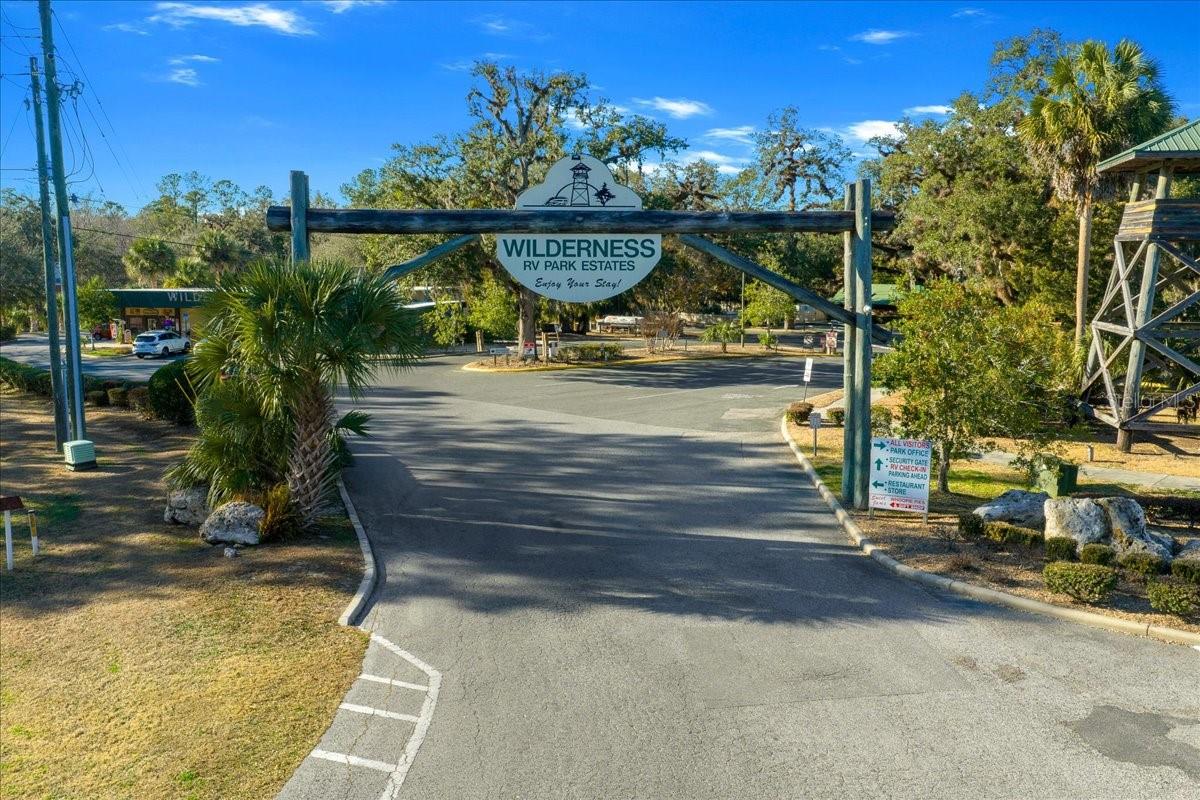TOWN PARK AT THE WILDERNESS RV PARK ESTATES - Land