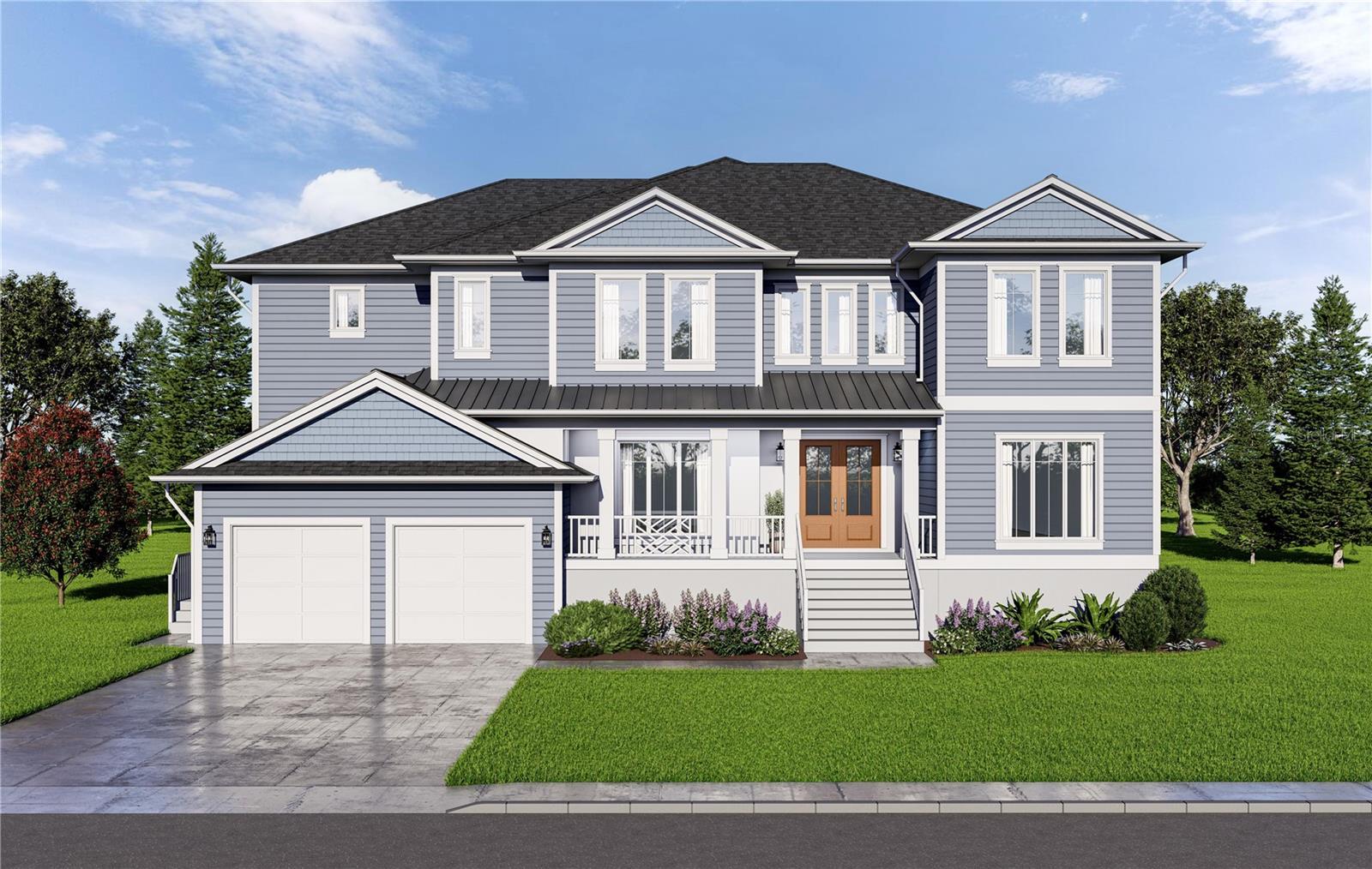Under Construction. Completion in September 2026. Brand new luxury pool home by JR Custom Homes in the “Poet Streets” of Sunset Park. TWO appraisals in hand from May 2026 showing $3.4M completed value for INSTANT EQUITY. This beautifully appointed and thoughtfully laid out custom floor plan sits on an oversized 85 x 142 lot and features over 5,400 square feet of living space, 5 spacious bedrooms, 5 full and 2 half bathrooms, an office, a media/bonus room and a rare oversized tandem 3 car garage. High end features including spectacular 2 story entryway, Thermador appliances, elevator, butler pantry with full size wine fridge, separate wine display closet with racking, 2 laundry areas, hidden walk-in pantry, oversized master bathroom featuring very large his and hers closets, outdoor kitchen and a POOL with SPA. Quiet non-cut through street overlook oaks and plenty of newer built homes. Enjoy the convenience of a prime South Tampa neighborhood zoned for Mabry, Coleman and Plant. Full Marketing Brochure and Interior Features Book are available. Limited Customization still available before all finishes are installed.
