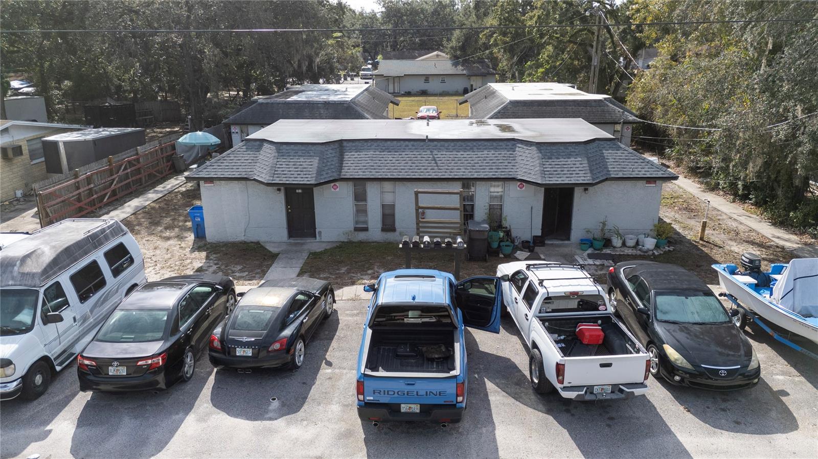 The other address included is 1514 E 140th Ave, Tampa. Four Separate Buildings consisting of one parcel with a 6-plex and another parcel with a Duplex totaling 8 units. Both the 6-plex and Duplex have all 1-Bedroom/ 1-Bathroom Units. Current Rent Roll: $9,613 a month and all units are currently occupied. Each building has one water meter, and Tenants pay Electric. All Apartments have Central A/c. These are in the heart of Tampa’s University Square. Ideal for rental income, live-in investors, or group ownership. Generous lot size offering ample space to potentially build more. Both Parcels back up to Each other and plenty of parking available in front of both properties. Only 8 minutes to USF Tampa; excellent proximity to shopping, and dining. Quick access to E. Fletcher, major roads, public amenities and green space.
