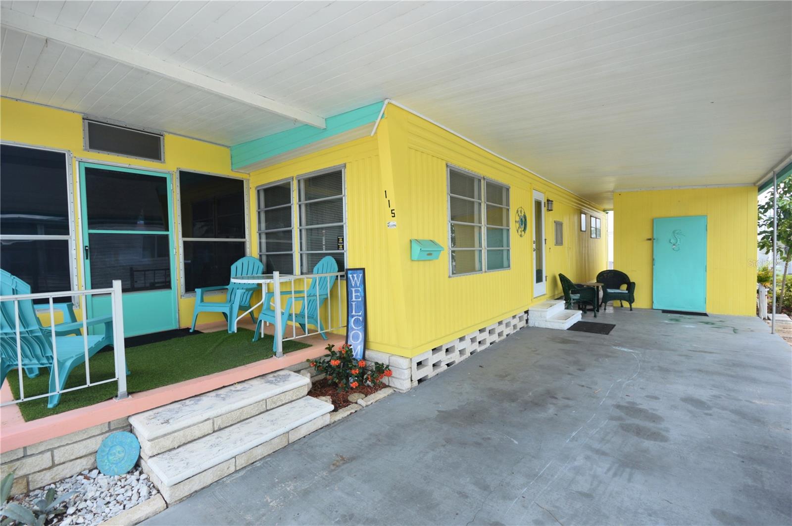 One or more photo(s) has been virtually staged. Discover the potential in this charming 2-bedroom, 2-bathroom mobile home located in a welcoming 55+ community known for its friendly atmosphere and active lifestyle. Residents enjoy access to a community pool and a monthly neighborhood newsletter that helps keep everyone connected with community events and updates.
Built in 1975, this home features a spacious open floor plan with an inviting layout, an updated kitchen, cozy carpeting, and a newer A/C system for added comfort. The primary bedroom includes its own private bathroom, while the open-concept living and dining areas create a comfortable flow for everyday living.
Whether you're searching for a seasonal getaway, or an affordable place to make your own, this home offers comfort, character, and the opportunity to enjoy relaxed Florida living.