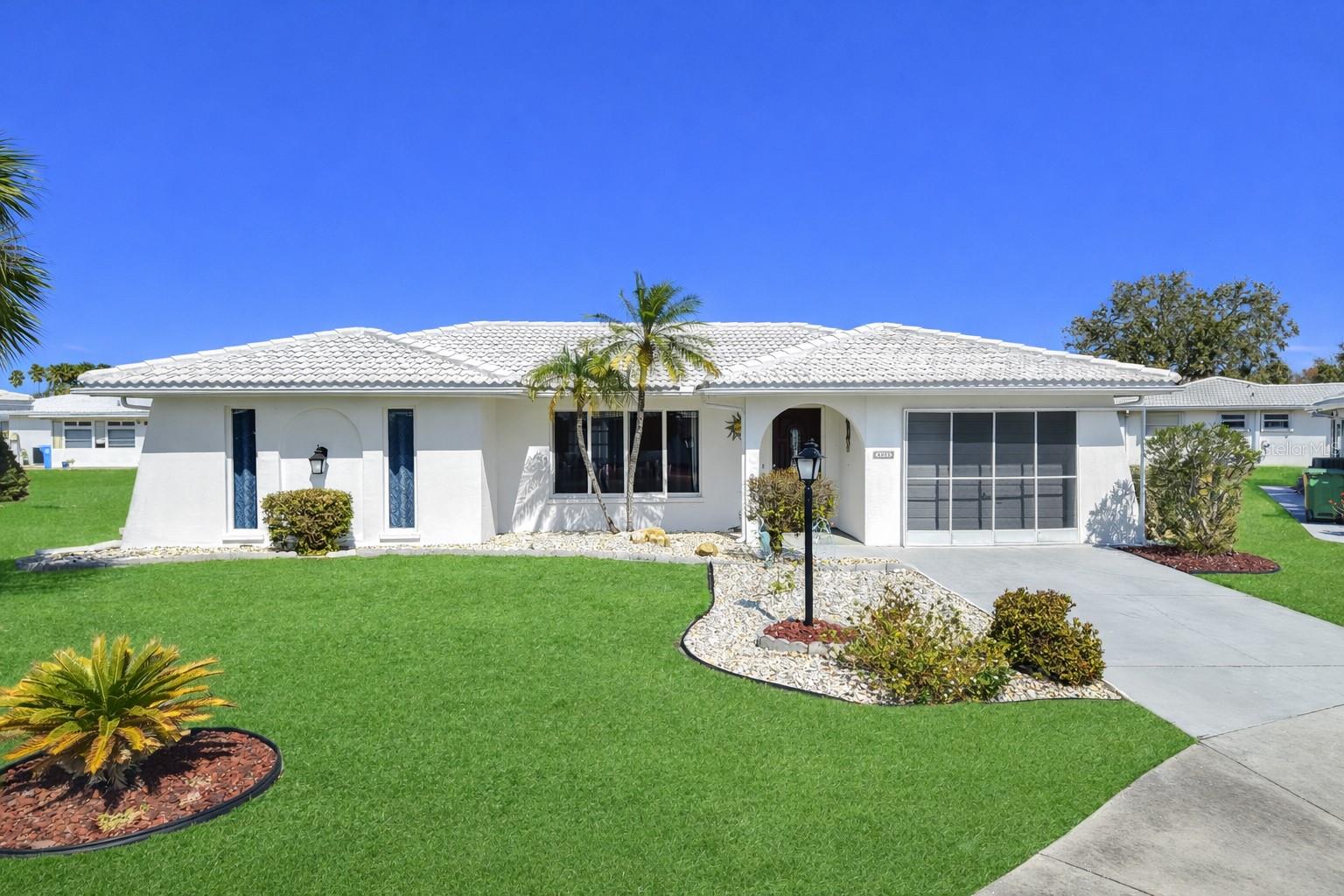 **4005 Palm Ct, Bradenton, FL 34208 – New Listing – For Sale**

Appraised and priced to move, this charming 2-bedroom, 2-bathroom home sits in one of Bradenton's most desirable locations within the sought-after 55+ community of River Isles. Tucked away on a quiet cul-de-sac with a larger than normal lot, this home has fantastic curb appeal that'll catch your eye right away.

Step inside and you'll find 1,228 square feet of well-maintained living space with high ceilings and an open floor plan that connects the living and dining areas perfectly. Hard flooring runs throughout, and the kitchen features beautiful quartz countertops and stainless steel appliances. Ceiling fans keep things comfortable, and the newer HVAC system installed in 2019 keeps everything running smoothly. Updated windows from 2006 and a solid roof from 2004 mean less to worry about. This one is truly move-in ready.

The oversized one-car garage offers plenty of room for your washer, dryer, and extra storage. Outside, you'll love the spacious lot and peaceful cul-de-sac setting.

River Isles really shines with its amazing amenities. Enjoy an active clubhouse with meeting rooms, a full library, exercise and game rooms, a secure mail room, and a large temperature-controlled pool overlooking the Braden River. Plus, residents get unlimited golf on the community-owned executive course.

You're just minutes from shopping, dining, medical facilities, interstates, the airport, and the gorgeous Gulf of Mexico beaches.

Don't wait on this one – schedule your showing today!