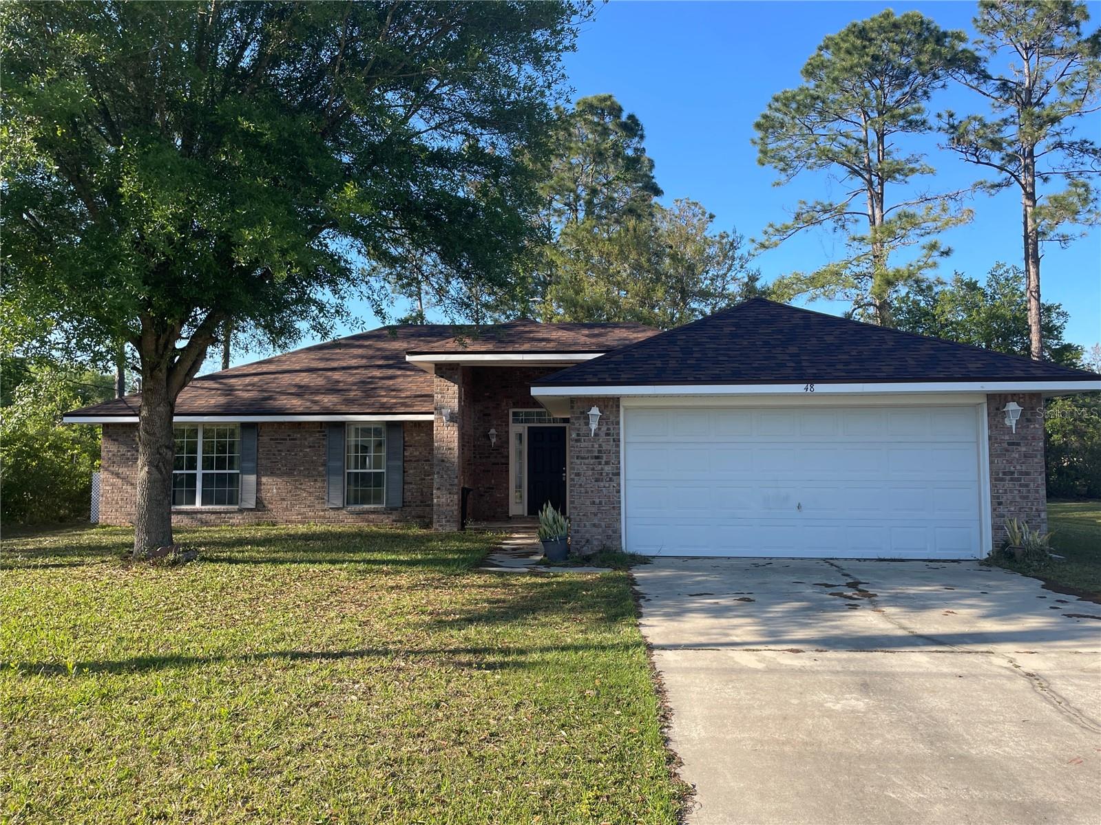 Spacious 4 Bedroom/2 bathroom/2 car garage home available for rent. Nice vinyl floors throughout the entire home. New AC 2022. Ideal split floor plan. 4th bedroom with double French doors can be used as an office. Large master bathroom. Laundry room with hook ups. Close to Rymfire school, Town Center, shopping and beach. 650 credit score and $35 application fee PER APPLICANT OVER 18, proof of income, proof of employment required. NO PETS, NO SMOKING!