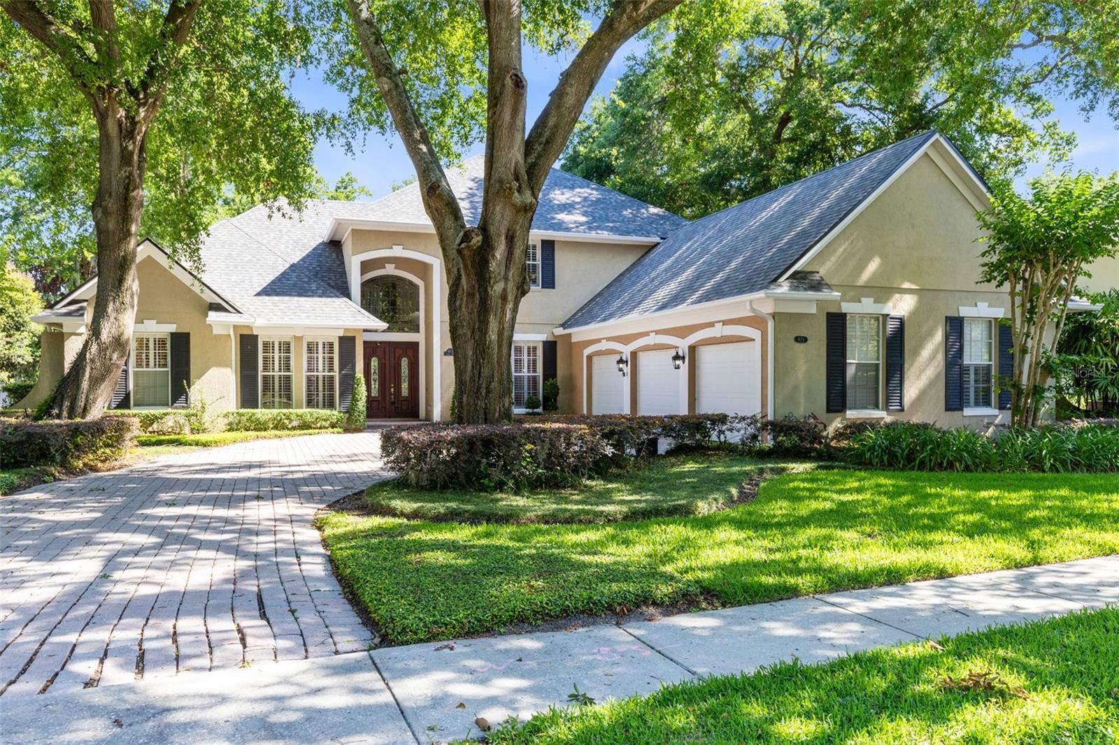 Beautifully Maintained Original-Owner Pool Home in Gated Lake Sybelia Cove.

Pride of ownership shines throughout this beautifully maintained original-owner home tucked away on a quiet cul-de-sac in the gated community of Sybelia Cove. Offering 4 bedrooms, 4 bathrooms, a side-entry 3-car garage, and 3,902 square feet, this spacious residence blends timeless design with thoughtful updates in one of Maitland’s most desirable locations.

Inside, soaring ceilings and expansive windows fill the home with natural light, while the family room fireplace and wood flooring throughout the main entertaining spaces adds warmth and character. The functional floor plan features a private downstairs primary suite along with a dedicated office, creating flexibility for both everyday living and working from home. Upstairs, a spacious loft is accompanied by three additional bedrooms and bathrooms. Fresh carpeting in select areas enhances comfort throughout the home.

The kitchen has been updated with refreshed cabinetry, countertops, and GE Café stainless steel appliances, flowing seamlessly into the main living spaces designed for entertaining and gathering.

Step outside to a screened-in pool and outdoor living area designed for year-round enjoyment while taking advantage of breezes from nearby Lake Sybelia located just behind the home. A brand-new roof (2024) provides additional peace of mind.

Located just moments from downtown Maitland’s shops, dining, and parks, this home offers the privacy of gated living with exceptional walkability and convenience. Call today for your private showing.