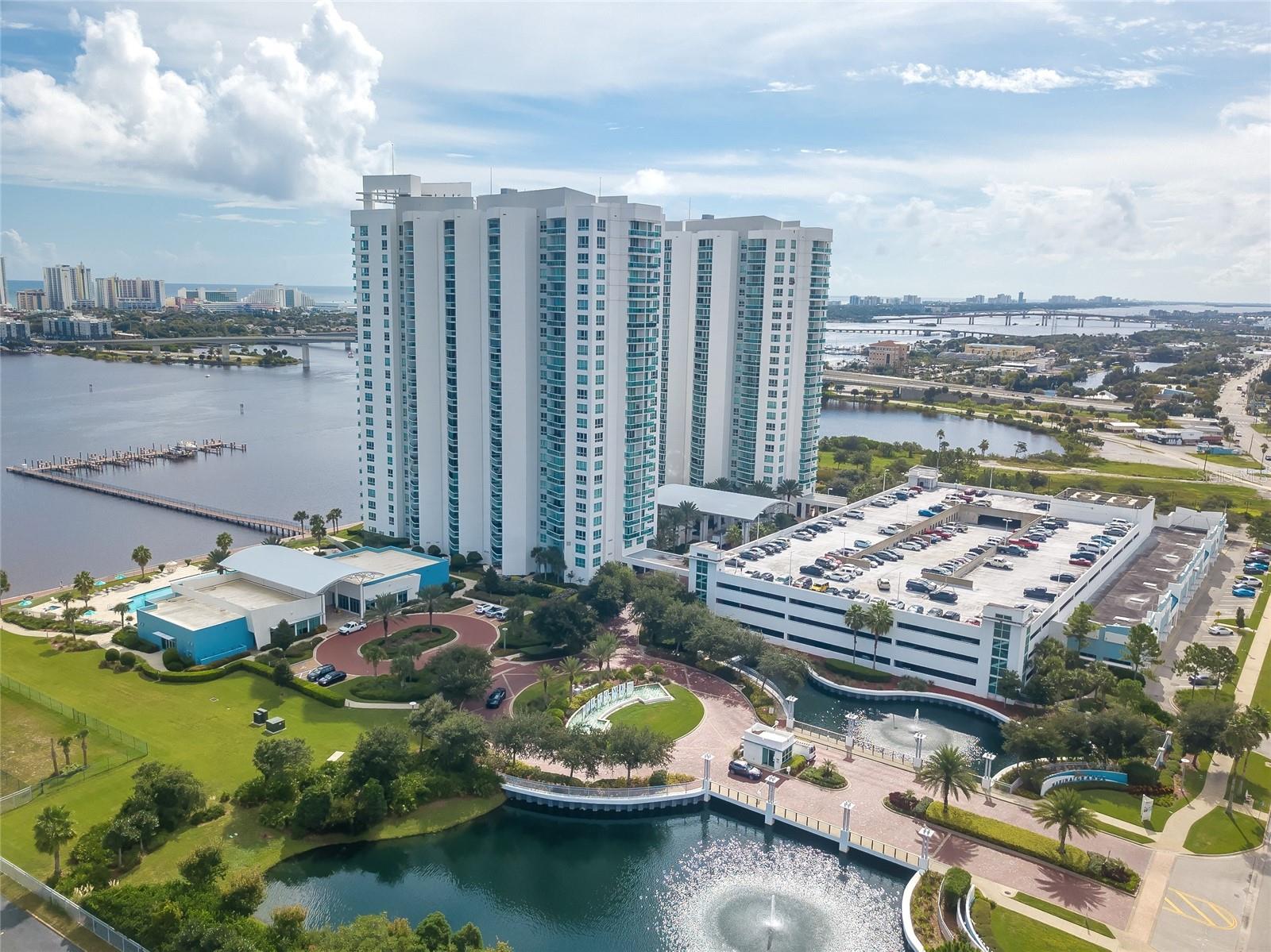 Price Improvement at Marina Grande! 

NOW is the perfect time to discover this exceptional 3-bedroom, 3-bath waterfront residence at Marina Grande on the Halifax.

Offering 2,239 square feet of beautifully updated living space, this home features sweeping Intracoastal Waterway views, a modern kitchen, glazed porcelain tile floors, a spacious riverfront balcony, and the convenience of TWO covered deeded parking spaces plus a private storage unit.

Enjoy the resort-style lifestyle Marina Grande is known for, including heated riverfront pools, a state-of-the-art fitness center, clubhouse, theater, billiards, library, and 24/7 gated security.

With its new improved price and outstanding combination of space, views, and amenities, this is an opportunity you won't want to miss.