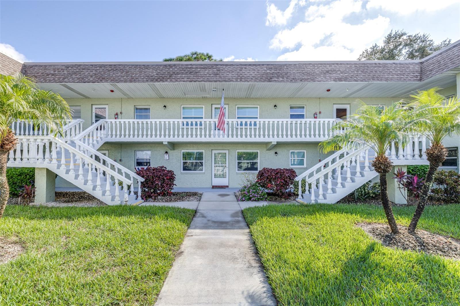 Turnkey, Updated, and Move-In Ready! This beautifully renovated 1BR/1BA condo in the highly desirable Green Dolphin 55+ Community is available furnished or unfurnished. Located in one of the best buildings directly across from the heated pool this second-floor unit is clean, bright, and updated throughout. Features include a new Ruud A/C & heating system (installed 10/26/21), PGT hurricane impact windows, upgraded electrical panel, plantation shutters, new ceramic tile flooring, updated kitchen, and modern bathroom with new shower grab bars.
The $317/month HOA covers cable, internet, water, sewer, trash, exterior maintenance, and access to premium amenities clubhouse with fitness center, library, billiards, card room, kitchen, and social spaces. Enjoy tennis courts, a sparkling heated pool, and well-maintained grounds. Perfectly located next to a public golf course, and across from a hospital and shopping center. Minutes to beaches, parks, restaurants, shops, the Pinellas Trail, and public transit. Pet friendly. 
Enjoy resort-style living in the heart of Tarpon Springs close to everything, yet tucked into a friendly and peaceful community!