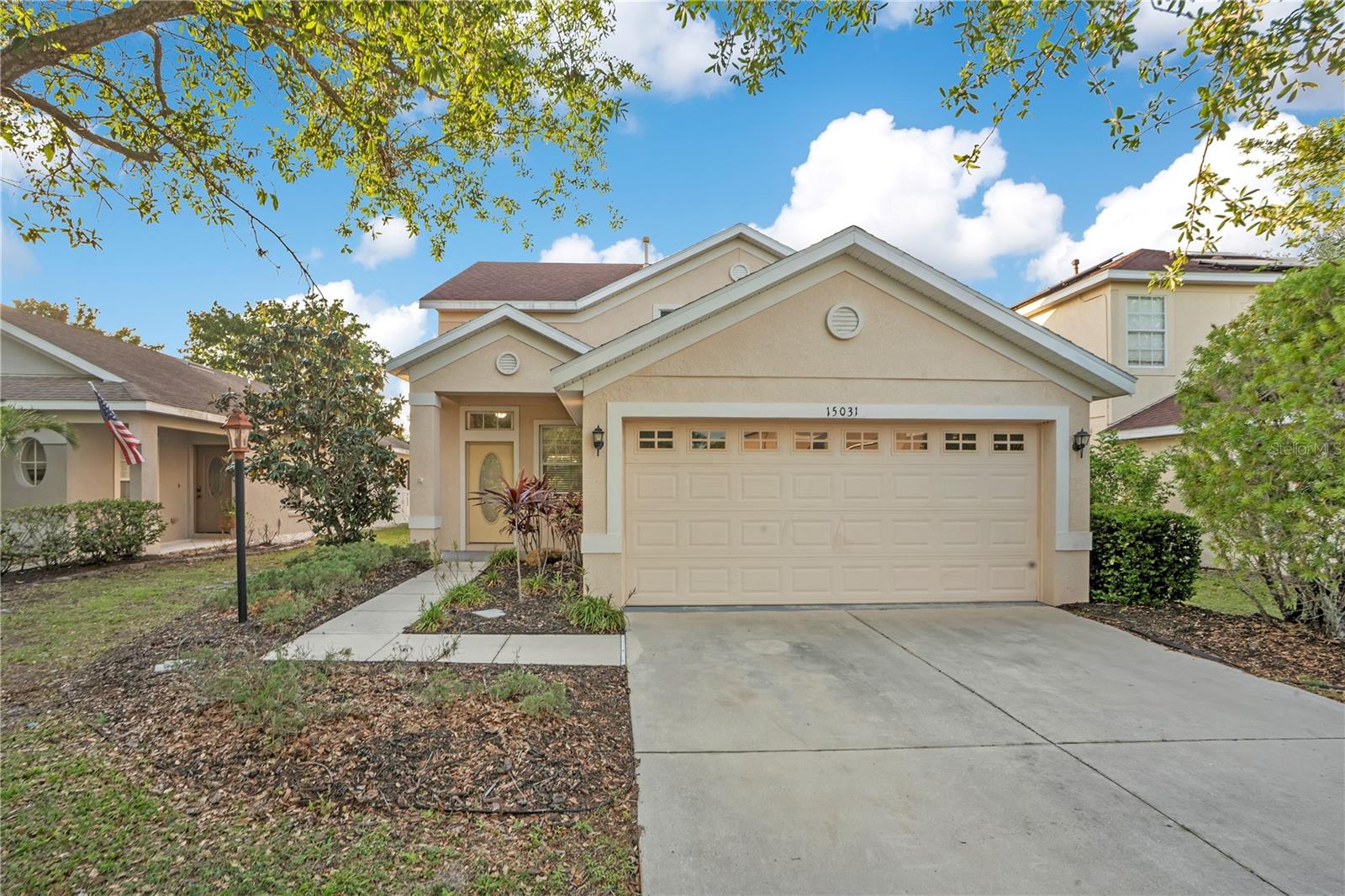 Seller offering up to $16,358 toward buyer closing costs, prepaid expenses, and/or interest rate buydown when using Seller’s preferred lender. Updated photos are in, and this move-in ready Greenbrook Village home now shows fresh interior paint along with a new roof, new HVAC system, fresh exterior paint, and additional cleanup/general updates. Located in Lakewood Ranch with pond views, nearby trails, parks, and the Lakewood Ranch Sports Complex just steps away, this 4-bedroom, 2.5-bath home offers 1,913 square feet with a practical two-story layout. The main level includes a spacious primary suite overlooking the pond, with a walk-in closet and en-suite bath with dual sinks, soaking tub, and separate walk-in shower. A first-floor laundry room adds convenience, while three upstairs bedrooms and a full bath provide space for guests, office use, or additional living flexibility. The living area opens to a covered patio and fully fenced backyard overlooking the pond, giving the home a strong indoor-outdoor feel without a lot of extra maintenance. Explore the full layout in the 3D tour, then view the updated listing photos to see the fresh interior paint now in place. Close to shopping, dining, parks, trails, and Lakewood Ranch schools. Incentive subject to lender approval, loan program restrictions, and terms outlined in the executed contract.