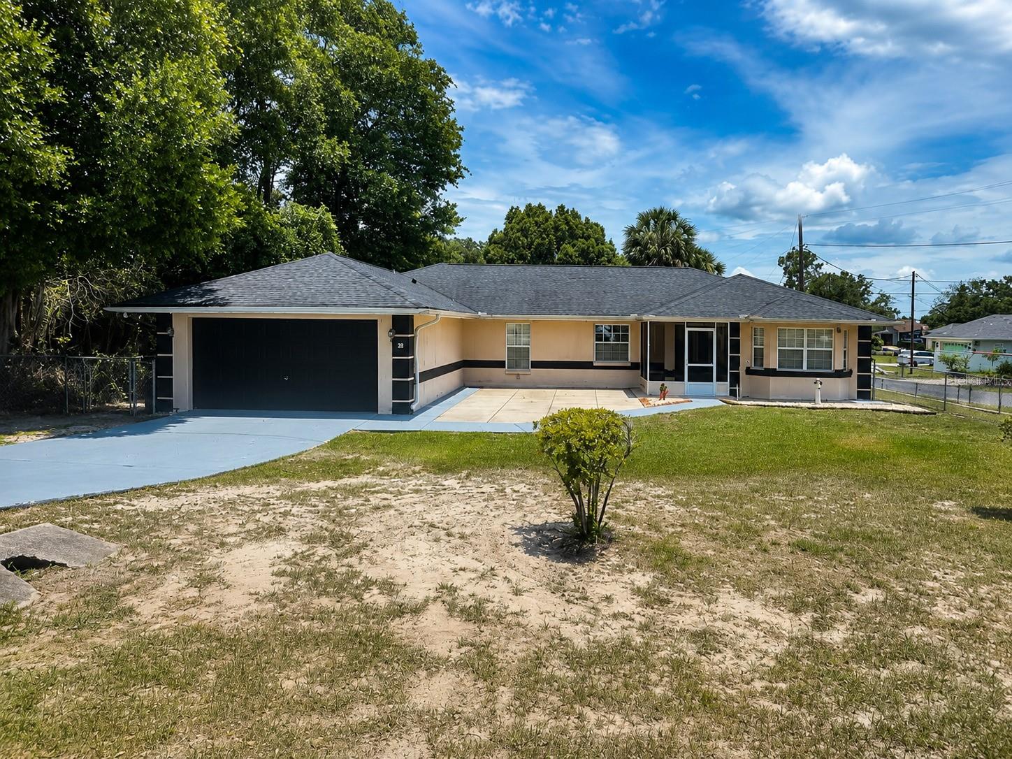 Opportunity awaits at 52 Redwood Trace, Ocala, FL 34472! This 3-bedroom, 2-bathroom home with a 2-car garage offers a functional layout and plenty of potential for homeowners, investors, or buyers looking to add their personal touch.

The property features spacious living areas, comfortable bedrooms, and a practical floor plan ready for updates and improvements. Conveniently located with convenient access to shopping, dining, schools, and major roadways, this home makes it easy to enjoy everything Ocala has to offer.

Whether you're searching for a primary residence, seasonal retreat, or investment opportunity, this property is full of potential and ready for its next chapter. Being sold in its present condition.