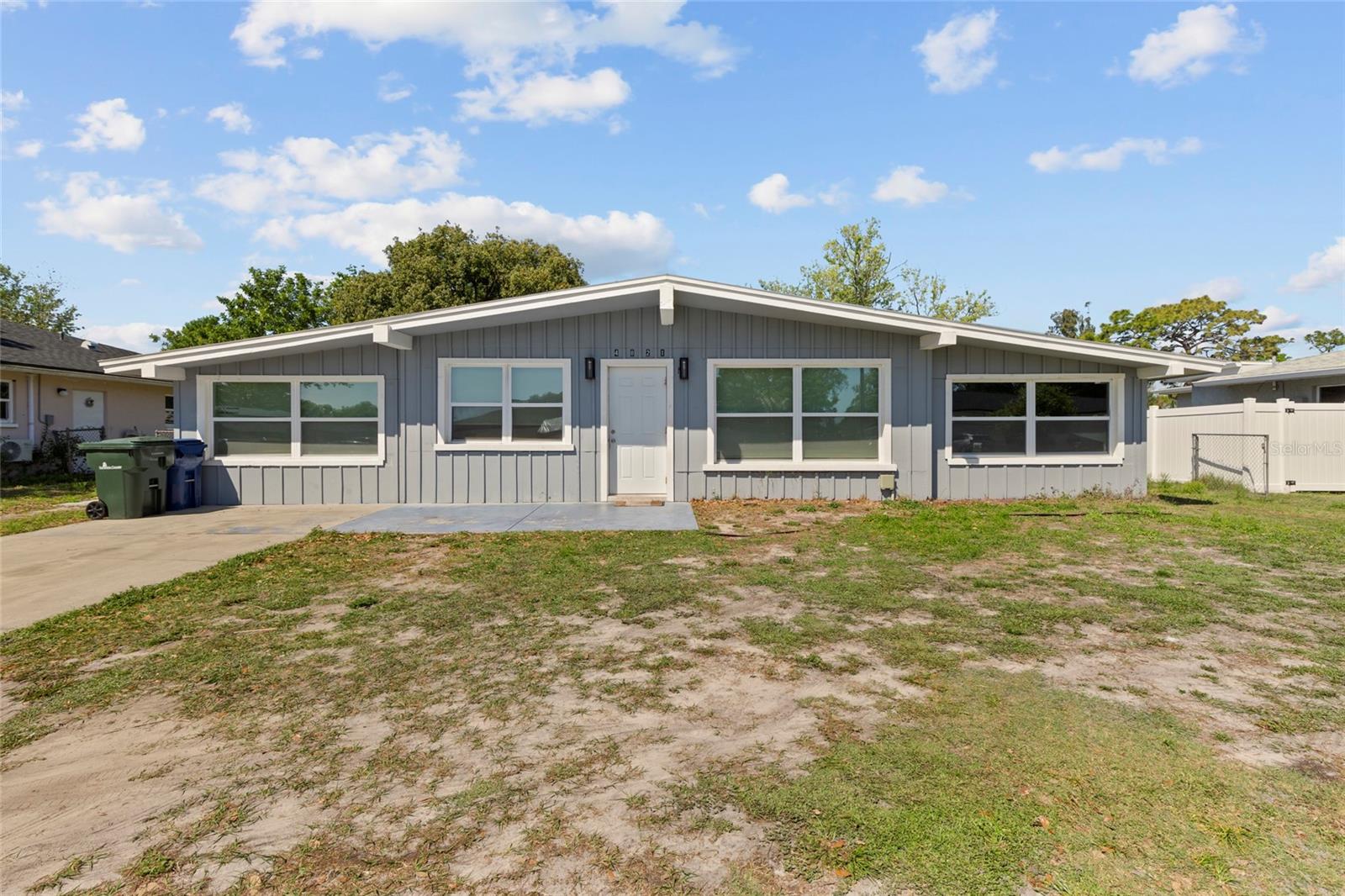 Beautifully updated and move-in ready, this 3-bedroom home is built with durable concrete block construction for lasting quality. The property also features a spacious yard, perfect for outdoor living and entertaining, along with an excellent backyard for recreation and a generous front area providing ample parking.

Inside, the layout is thoughtfully designed with an open living and dining area, a kitchen set to the side, and bedrooms positioned toward the rear for privacy. The master suite includes a private side entrance, offering added flexibility and seclusion. A generously sized bonus room—originally a carport—has been properly converted, providing flexible space for a family room, home office, or additional living area.

Completely remodeled in 2024, the home includes recently replaced appliances, a new air conditioning system with updated ductwork, and a roof that is approximately two years old. Conveniently located, it’s just a short drive to Downtown, the airport, and about 20 minutes from the beaches.