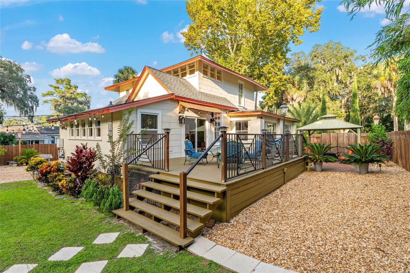 Prime downtown Ocala commercial property offering exceptional visibility, flexibility, and opportunity. This well-maintained 2,000+ square foot special-purpose building is ideally located in the heart of Ocala, just minutes from major hospitals, the Marion County courthouse, and thriving downtown dining, shopping, and business districts.

Zoned RO (Residential Office), this versatile property supports a wide range of uses including medical office, professional services, boutique business, creative studio, or mixed-use workspace. The thoughtfully designed layout features a combination of climate-controlled and ventilated areas, allowing for seamless adaptability based on your business needs.

Inside, a welcoming reception area creates a strong first impression for clients and visitors, while the interior offers a balance of open workspace and private offices, ideal for collaboration, consultations, or executive use. An upstairs loft provides additional flexibility—perfect for a private office, studio, or executive suite.

Architectural character and a unique blend of indoor-outdoor design elements create an inspiring environment that sets this property apart from traditional office spaces.

Positioned in one of Ocala’s most desirable and accessible locations, this property presents a rare opportunity for investors, business owners, or professionals seeking a strategic downtown location with strong long-term value and growth potential.