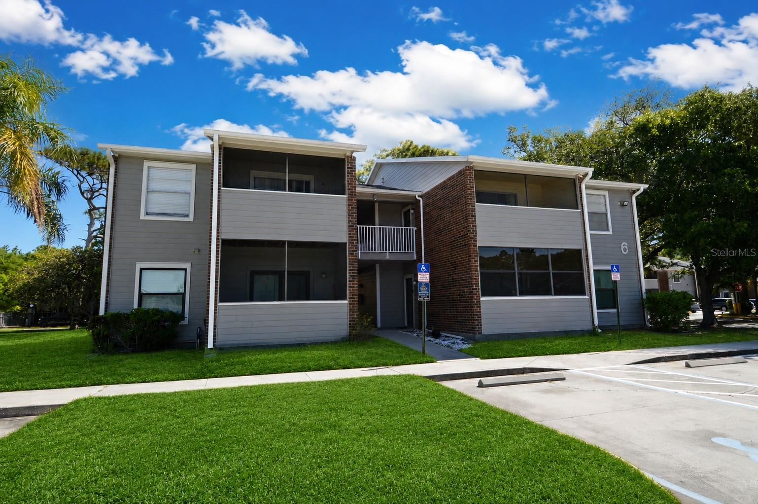 Welcome to Windjammer Condominiums of St. Petersburg. This one bedroom and one bathroom condo has white kitchen cabinets, white appliances, full size washer and dryer, high ceilings, tile floors throughout and located on 2nd floor with covered screened in balcony trees/woods and lakeview. Windjammer is a gated community with all the amenities you need swimming pool, spa, and clubhouse with kitchen, billiard room, free Wi-Fi, fitness center, racquetball & volleyball courts, playground and the nature park with gas barbecue grills. Windjammer is located on the Northern part of St. Petersburg, with easy access to shopping, Restaurants, 275, Downtown St. Petersburg, Tampa Airport, beaches and much more