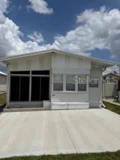 Opportunity awaits! This 1-bedroom, 1-bath mobile home offers an open-concept living and kitchen area, a convenient storage shed, and endless potential for the right buyer. Whether you’re looking for a vacation retreat, investment property, or affordable coastal living, this property is ready for your vision and personal touch. In this park, there's NO LAND LEASE- that's right, YOU OWN THE LAND. Holiday Travel Park is a gated community with incredible amenities, that include a beautiful pool, shuffleboard, bocce ball, horseshoes, community boat ramp, convenient laundry facilities throughout, and huge activity center with tons of activities! There's also optional boat/RV storage spaces available for rent. There's always something fun going on in Holiday Travel Park: it's truly a community filled with the friendliest of residents! ALSO INCLUDED in the LOW monthly HOA fee ($140) is water, sewer, trash pickup, & grounds maintenance. This location is near ocean access boat ramps & marinas, and is within 10 minutes of the beautiful Englewood Beaches,...not to mention historic Dearborn St! Plenty of outdoor activities to do in this area (such as kayaking and hiking) and LOTS of beautiful Florida Wildlife to spot