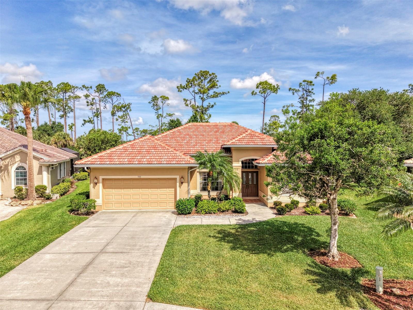 Discover Your Dream Home at 763 Egret Walk Lane in the Highly Sought-After Sawgrass Community, Venice, FL!
  This beautifully maintained home offers a spacious, light-filled floor plan with high ceilings, elegant crown molding, oversized rooms, and        abundant large windows that create a bright and airy atmosphere throughout. Enter through impressive double doors into a welcoming layout perfect for both relaxing and entertaining.
  The private backyard is an entertainer’s paradise, featuring a freshly refinished pool, a cozy breakfast area with views of the water, and three sets of sliding glass doors that open to an expansive covered lanai—ideal for enjoying Florida’s beautiful weather. Additional highlights include a new roof (2025), hurricane shutters, ceiling fans, stainless steel appliances, a separate laundry room, and a luxurious primary bath with soaking tub and separate shower. Best of all, this home sits on a quiet cul-de-sac with no flood zone.
 Residents enjoy low HOA fees, no CDD, and access to a welcoming clubhouse with a resort-style pool, fitness center, and pickleball courts.     The community is nestled amid over 50 acres of lakes and preserves surrounding the optional Waterford Golf Course.
  Just minutes away is charming downtown Venice, with its weekly farmers market, cultural events, diverse dining options, and pristine  beaches. This is truly Florida living at its finest—come make this exceptional property your own!