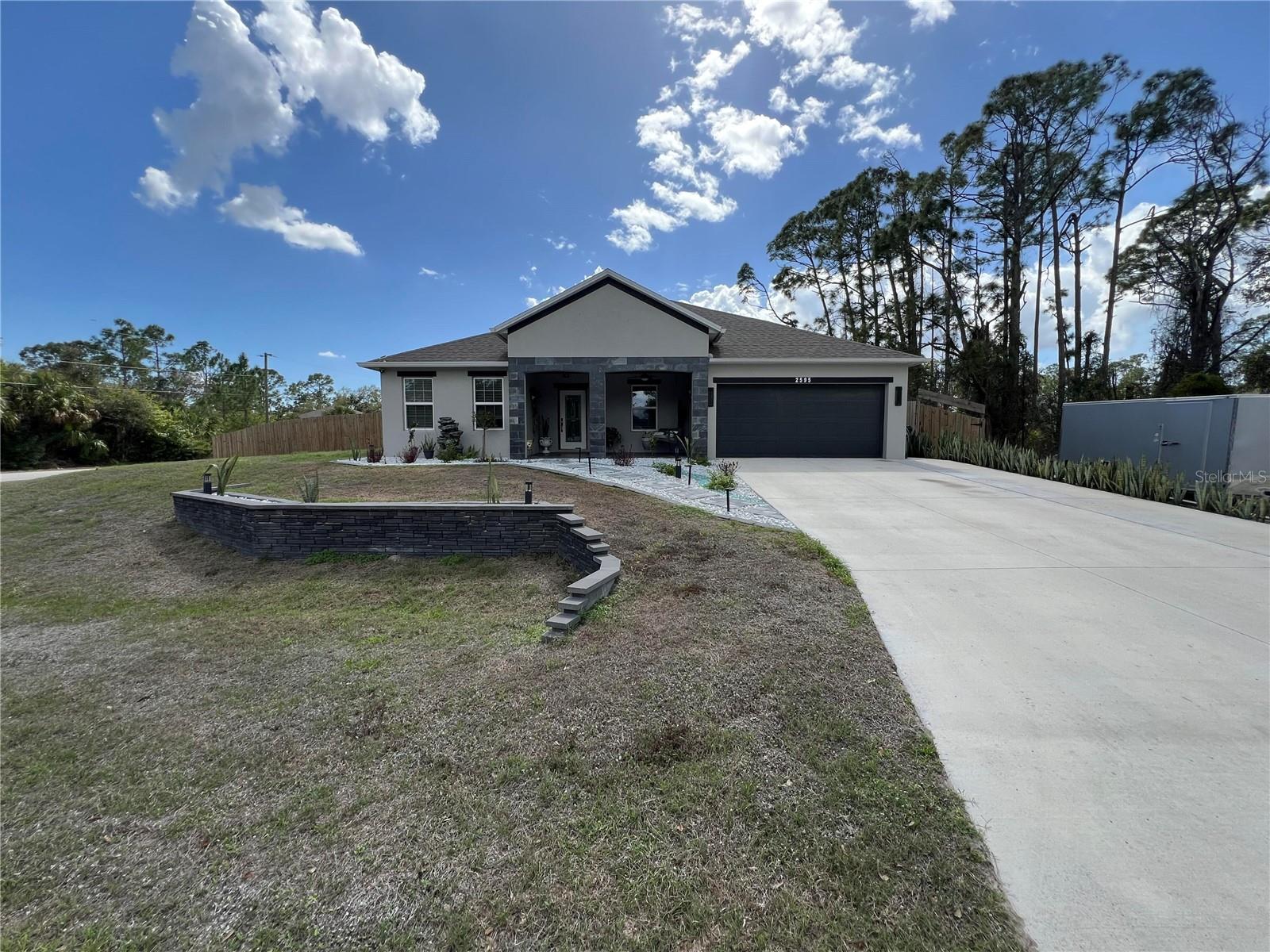 Welcome to this charming home located in North Port, FL. This residence has a spacious custom build layout with three bedrooms, two bathrooms and large office. The open floor plan seamlessly connects the living, dining, and kitchen areas, appropriate for entertaining. Enjoy the Florida sunshine in the large screened in patio and inground pool with pool heater, appropriate for outdoor activities. The property is conveniently located near local amenities and new k thru 12 schools to open next school year, providing a comfortable and convenient living experience. Solor powered to save on electrical bill.  A must-see for anyone seeking a welcoming home environment.