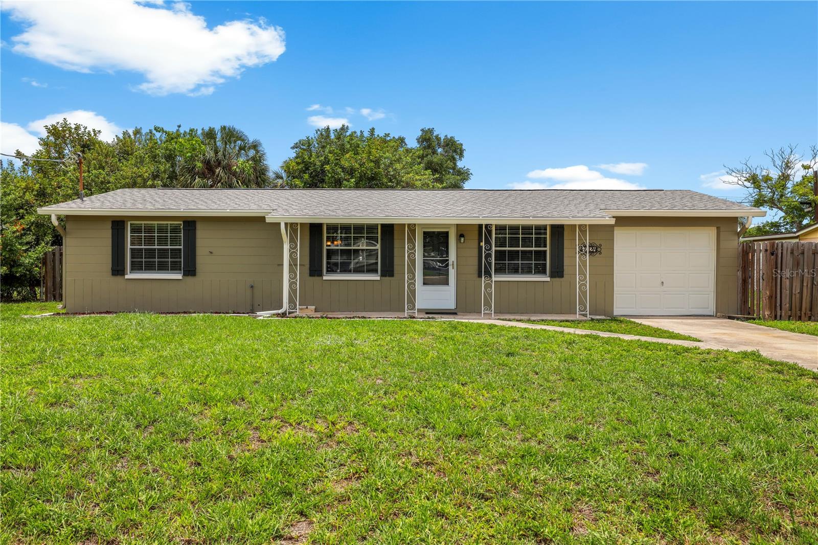 Welcome home to this well maintained 3 bedroom, 1 bath gem in the heart of Apollo Beach. With thoughtful updates already completed, this home offers a comfortable, move-in-ready space that's perfect for first-time buyers, downsizers, or anyone looking to enjoy Florida living. Inside, you'll find laminate flooring throughout the entire home, creating a clean and cohesive look that's both stylish and easy to maintain. The updated kitchen features granite countertops, modern appliances, and plenty of cabinet space, making it a great place to prepare meals and gather with family and friends. Major improvements, including a newer roof and A/C system, provide added peace of mind and help make this home truly turnkey. The functional layout feels bright and welcoming, with comfortable living spaces designed for everyday enjoyment. Located just minutes from shopping, dining, parks, and the waterfront, this home offers the perfect combination of convenience and coastal charm. Whether you're relaxing at home or exploring all that Apollo Beach has to offer, you'll love the lifestyle that comes with this wonderful property.