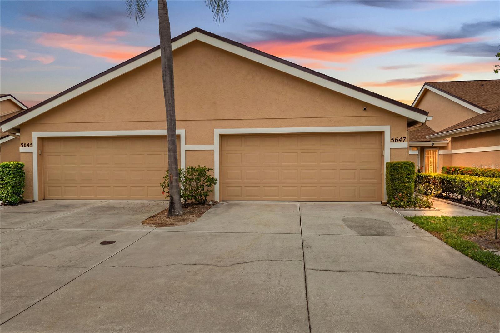 Price Reduction!! Welcome to this 1,658 sq ft single-family home offering 2 bedrooms, 2 full bathrooms, a 2-car garage and a Florida room. This move-in-ready Villa has 1,115 sq ft of heated living space and a rare courtyard for outdoor living and gardening. The new roof (2020), new water heater (2022), new Central AC (2023), new ductwork, new electrical wiring, and security cameras are some of the upgrades for a stress-free living. You will love the skylight-filled living space with cathedral ceilings, which cuts down the electricity bill. A sliding door leads to the Florida room in the rear. Both bedrooms have wood-looking laminate floors. Granite counters and an eating space in the kitchen add to the ease of living. Other features include new ceiling fans and modern lighting. The all-ages Riviera Club Village is a highly sought-after community with low HOA fees and NO CDD. Trash charges are part of the property tax. The monthly HOA fee ($331.67) is comparatively low considering that it covers the maintenance and repairs of the roof, driveway, sidewalks, gutters, exterior painting, landscaping, tree trimming and street lights. This area was not affected by any of the recent hurricanes. The Longwood Park Community Center, owned and maintained by Sarasota County, is just around the corner and offers plenty of recreation facilities and amenities for all ages. Therein are playgrounds and rides, a gymnasium, indoor rooms for meetings and celebrations, Pickleball courts, Tennis courts, a Basketball court, a Baseball field, and dog-walks. For a healthier lifestyle, you can become a member of Sarasota's well-known Palm-Aire Country Club across the University Pkwy, which has one of the best swimming pools, spa, and recreation facilities like tennis, pickleball, 18-hole Golf Club, etc. For beach-lovers, the world-famous Siesta Key Beach is about 13 miles away, and it is only 10 miles to the idyllic Lido Key Beach. Living near several breathtaking blue keys, busy marinas, and extensive waterways of Sarasota is a dream come true.  Think of yet another attraction, the European-styled St. Armands Circle, famous for high-end outdoor shopping, galleries, restaurants and a central park with circus-themed statues. Just behind the Riviera Club Village sits the reputed Foundations Christian Montessori Academy for K-12 graders. It takes barely 5-8 minutes to the sprawling University Town Center (UTC) Mall, Sarasota's upscale shopping and dining destination.  Located close to the Sarasota-Bradenton International Airport, downtown Sarasota, the University of South Florida, New Florida State College, Ringling College of Art, and the Ringling Museum of Art, this place is one of the best locations to enjoy Florida's endless summer.  Come and make it yours, and don’t miss this rare opportunity!