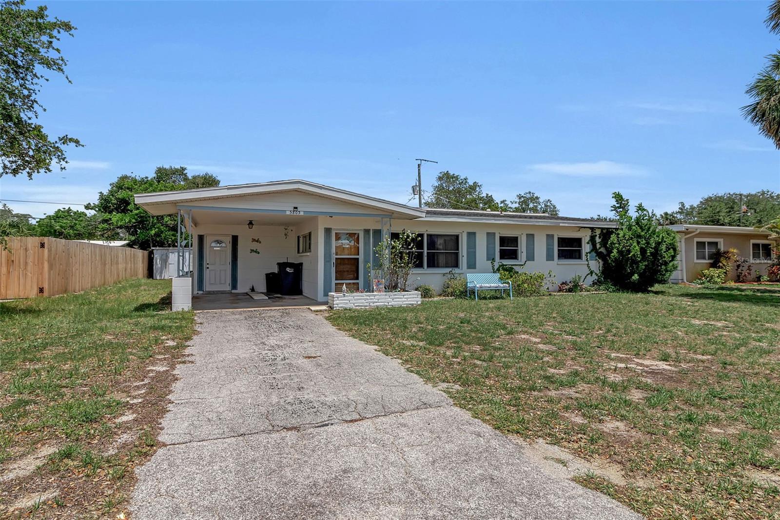 Opportunity awaits with this centrally located Bradenton home offering great potential and plenty of space to make it your own. Featuring 3 bedrooms, 1.5 bathrooms, and over 1,100 square feet, the home includes a functional layout with abundant natural light, timeless terrazzo flooring, and a large screened back porch.

Recent improvements include a new A/C in 2024, electrical upgrade in 2023, and hot water heater replaced in 2023. In addition, a brand-new roof was just installed, providing added value and peace of mind for the future owner.

The spacious backyard offers room for pets, gardening, or future outdoor improvements. Conveniently located near the State College of Florida, IMG Academy, Sarasota Bay, shopping, dining, and Gulf beaches. Ideal for buyers looking to personalize a home or investors seeking their next project. No HOA.