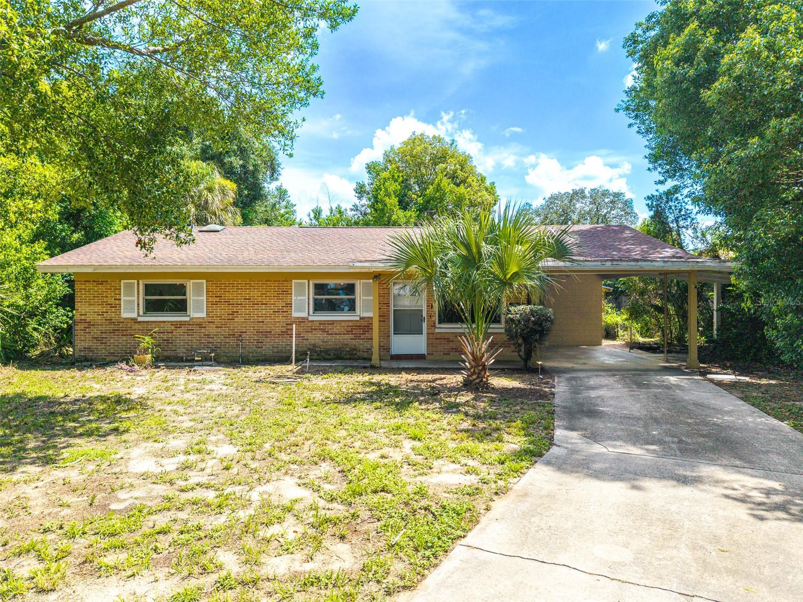 Welcome to this charming and versatile 4-bedroom, 2.5-bath home nestled on a quiet cul-de-sac in sought-after Southeast Winter Haven, offering the perfect combination of comfort, functionality, and thoughtful updates. Inside, you'll find a flexible floor plan featuring TWO SPACIOUS LIVING AREAS plus an additional FLEX SPACE that can easily serve as a home office, playroom, fitness room, or media room to fit your lifestyle. The kitchen, remodeled in 2004, offers abundant wood cabinetry and generous counter space while flowing seamlessly into the dining area, making everyday living and entertaining a breeze. The spacious primary suite features its own ensuite bathroom, providing a private retreat, while the additional bedrooms offer flexibility for family, guests, or a home office. Carpet flooring adds warmth and comfort in all bedrooms. Enjoy even more living space in the large screened-in patio overlooking the backyard, complete with a detached storage shed that's ideal for extra storage, hobbies, or lawn equipment. Recent updates provide added peace of mind, including a 2020 ROOF, approximately 2020 A/C system and air handler installed by Tradition Air, NEW PLUMBING (2026), and an electrical panel updated within the last 10 years. The home is connected to city water and city sewer, with electric service provided by TECO. Vacant and ready for its next owner, this property presents an excellent opportunity for a primary residence, seasonal home, or investment.

Conveniently located just minutes from downtown Winter Haven, you'll enjoy easy access to shopping, dining, medical facilities, parks, and the city's renowned Chain of Lakes. Commuters will appreciate the proximity to US-17, Cypress Gardens Boulevard, and the Polk Parkway, while nearby attractions, including LEGOLAND® Florida Resort, add to the area's appeal. The peaceful cul-de-sac setting combined with its desirable Southeast Winter Haven location offers the perfect balance of privacy, convenience, and the Florida lifestyle.