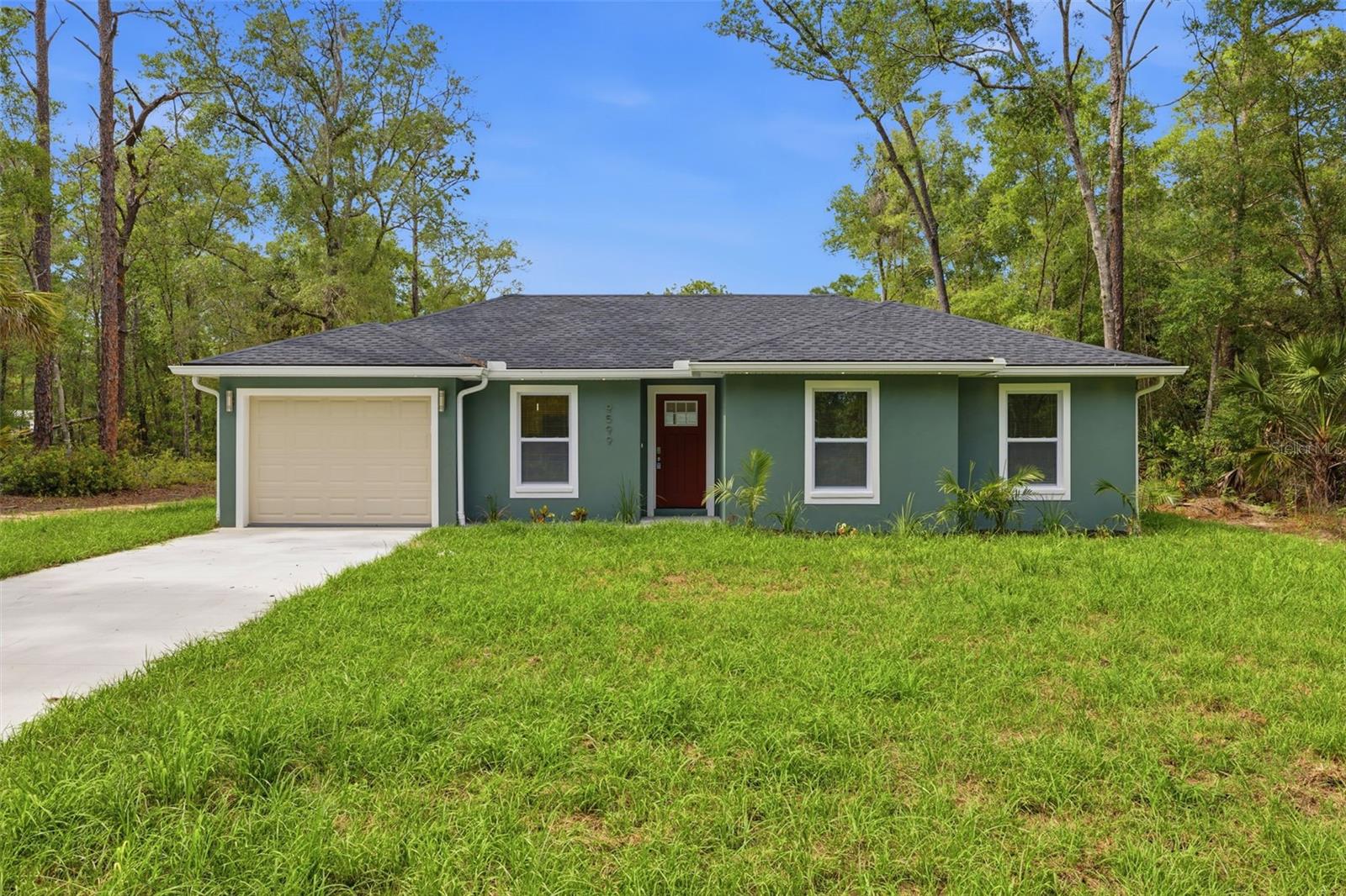 Welcome to 9599 W Sandra St, a beautifully updated 3-bedroom, 2-bathroom home offering 1,078 square feet of stylish living space on a spacious 0.22-acre lot. Nestled among the natural beauty that makes Crystal River so desirable, this property provides the perfect blend of modern comfort and peaceful surroundings. No HOA or CDD, bring all of your animals and toys!

Step inside to discover premium upgrades throughout, including luxury vinyl plank flooring, stunning waterfall-edge stone countertops, stainless steel appliances, and contemporary fixtures that create a fresh, modern feel. The thoughtfully designed floor plan offers comfortable living spaces, while the indoor laundry room adds everyday convenience.

Outside, you'll appreciate the generous lot size and serene setting, with abundant wildlife and natural beauty right outside your door. Whether you're looking for a primary residence, vacation getaway, or investment opportunity, this move-in-ready home delivers exceptional value in a desirable Crystal River location.

Don't miss your chance to own this beautifully upgraded home surrounded by Florida's natural charm!

Up to $1,000 lender credit with seller's preferred lender.