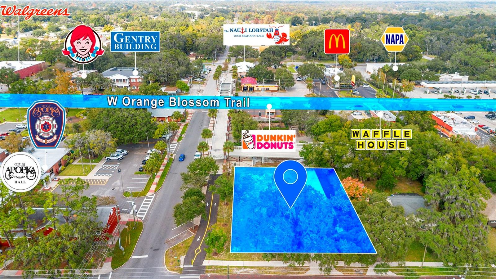 APOPKA TOWN OF (CHAMPNEY PORTION) - Land