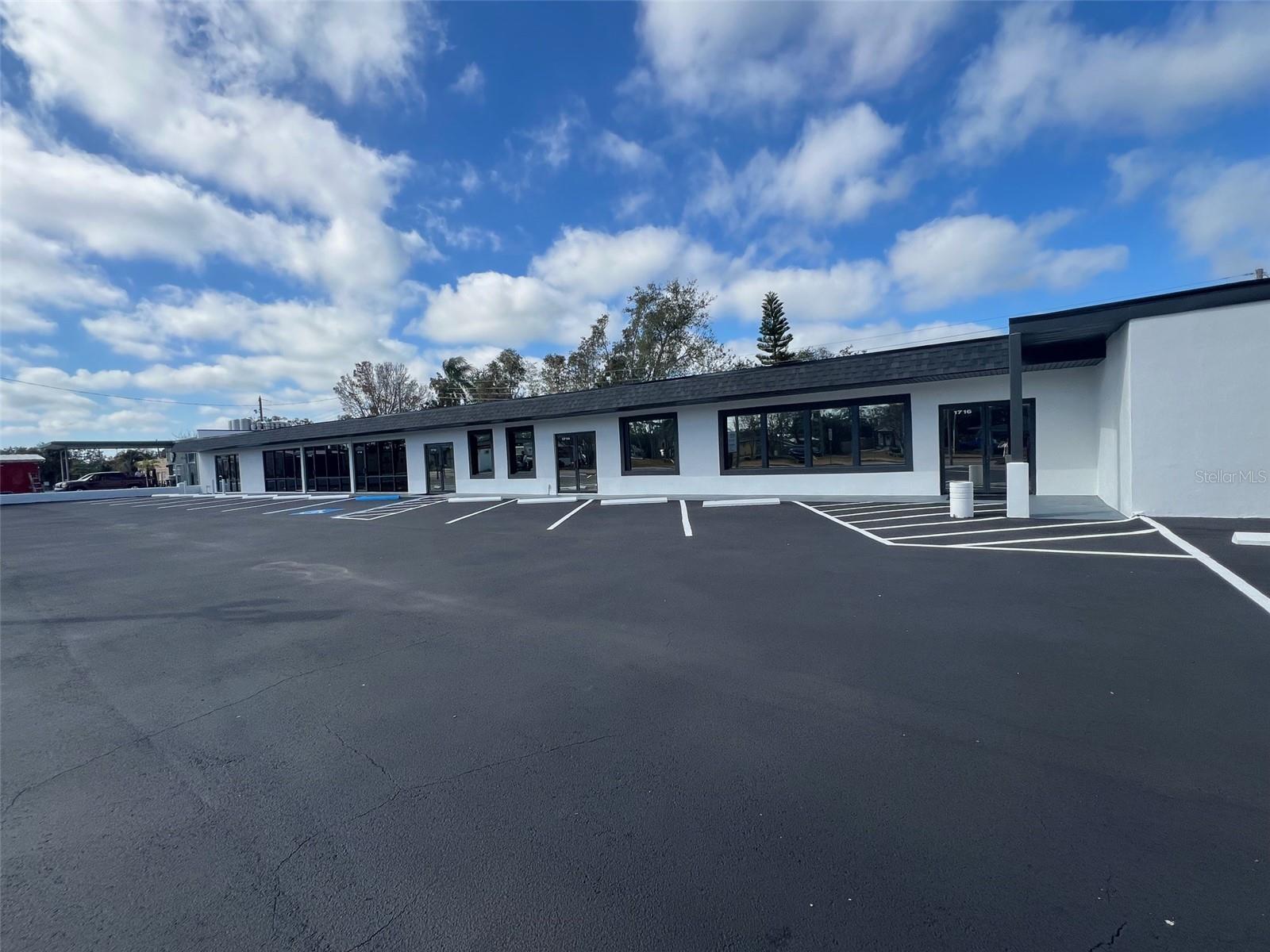 Completely renovated commercial building featuring three-phase electric, durable epoxy flooring, and seven restrooms. A new membrane roofing system was installed in 2024, and the interior and exterior have been freshly painted, delivering a clean, turnkey building perfect for one business or multiple tenants.  The property includes seven separate water meters (with the option to consolidate to a single bill), offering operational flexibility.  Ideally positioned on a high-traffic corner between downtown Clearwater and Dunedin, this location provides excellent visibility and accessibility. The site offers 25 parking spaces and prominent monument signage. Zoned CG, allowing for a wide range of commercial uses — ideal for an owner-user seeking a flagship location or an investor pursuing a versatile income-producing asset.