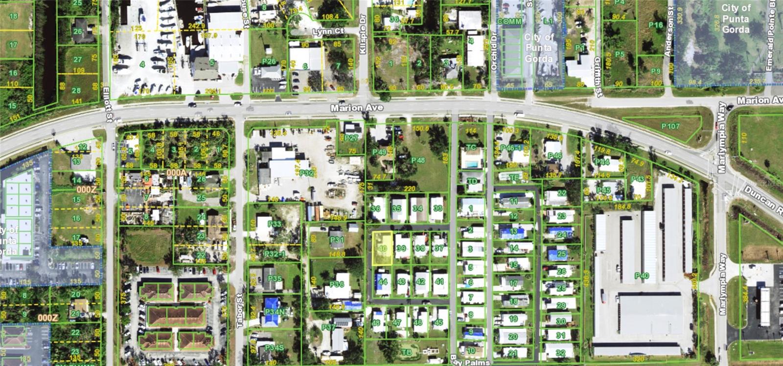 BAY PALMS MOB HOME PARK - Land