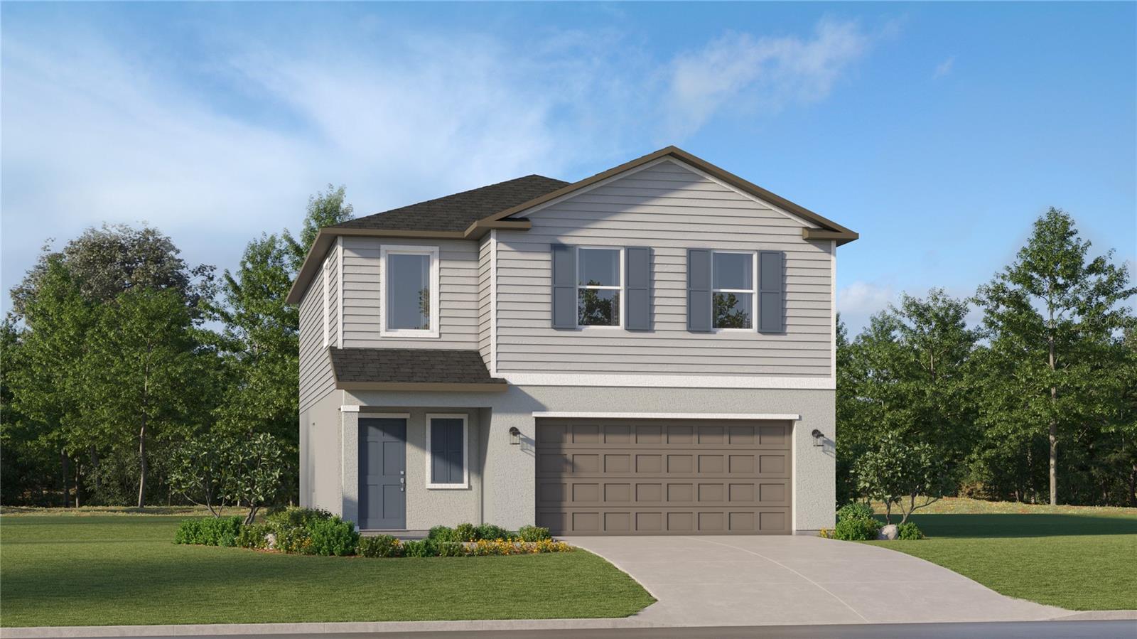 One or more photo(s) has been virtually staged. Under Construction. This expansive two-story Columbus has a well-designed layout, featuring a first floor dedicated to shared living and entertaining. The open concept design seamlessly connects the kitchen, dining room and family room, with a patio extending the interior space outdoors. Upstairs, a spacious loft separates the three secondary bedrooms from the serene owner's suite. Completing the home is a convenient two-car garage. Pine Meadows is a masterplan community of new single-family homes with a lovely back to nature feel. Nearby you will find Pine Meadows conservation area.  Close to Woodland Center Shopping Mall. Conveniently located near UF Health, Advent Health, Orlando Health. Pine Meadows is what you have been waiting for. A safe small town appeal, with nature and convenience.