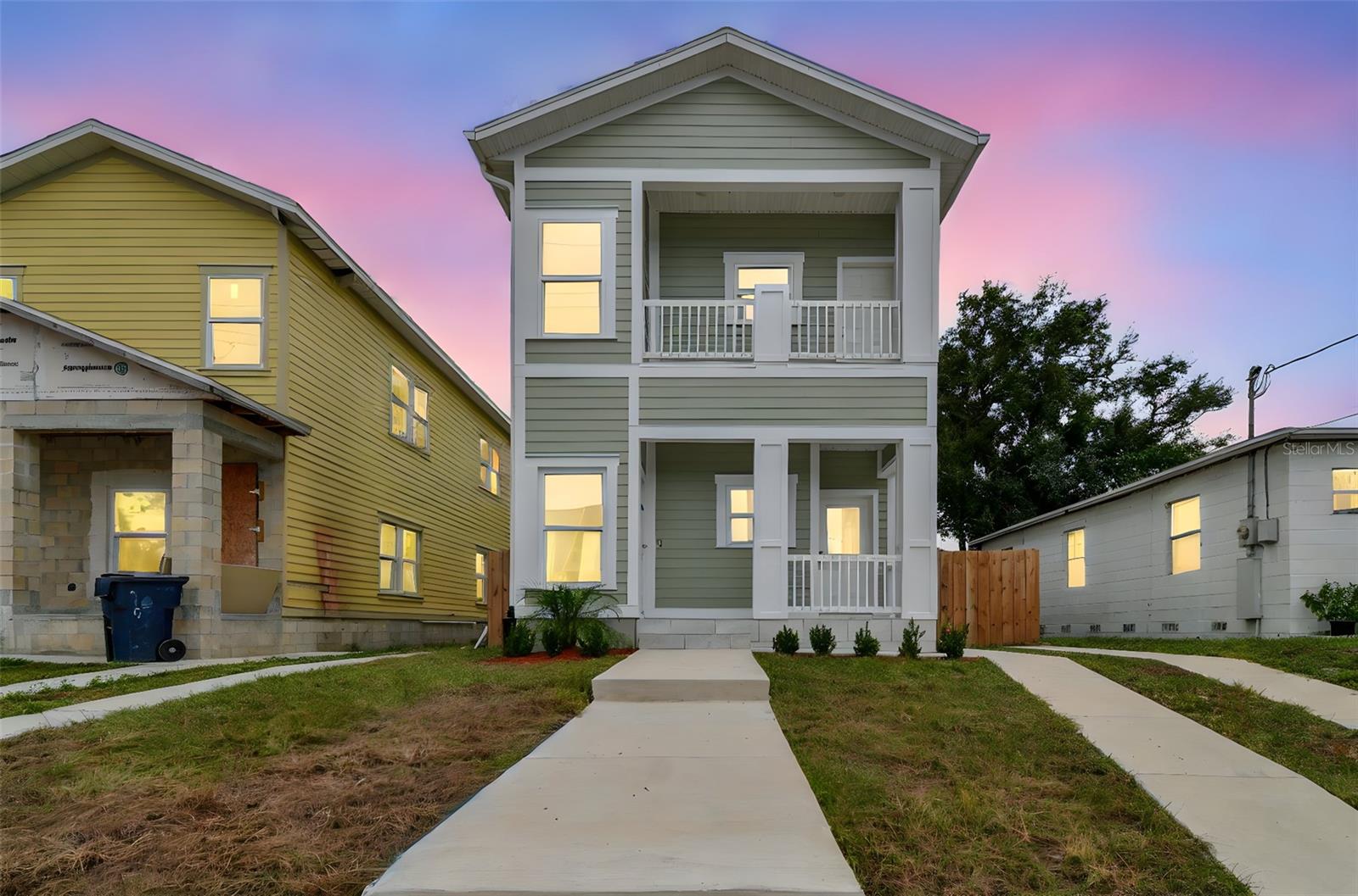 Discover an incredible investment opportunity in this modern duplex, featuring two spacious one-story units, each offering three bedrooms and the potential to generate $2,500 or more per month in rent. Whether you’re seeking steady long-term rental income or exploring Airbnb possibilities, this property checks every box for investors and homeowners alike.
Each unit is thoughtfully designed with open-concept living spaces that blend comfort and style. The kitchens shine with light cabinetry, quartz countertops, and a large counter-height island, perfect for family meals or entertaining guests. The family room’s wall of windows floods the space with natural light and opens to an expansive patio and private fenced-in yard, offering the feel of a single-family home — with no HOA restrictions for added freedom and privacy.
Premium finishes throughout, including impact glass windows and doors, showcase attention to detail and lasting quality. A one-year builder warranty provides peace of mind to the new owner.
Located in historic Ybor City, just 5 minutes from Downtown Tampa and 15 minutes from Tampa International Airport, this property combines urban convenience with neighborhood charm.Seller financing options available, making this an even more attractive opportunity for investors looking for flexible purchasing terms.