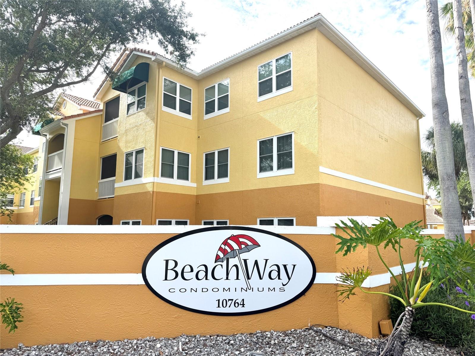 Contemporary updated two bedroom condo in Seminole just a few minutes from the gulf beaches and quick access to downtown St. Petersburg and Tampa International Airport.  Beachway Condos is a gated community featuring a heated pool, clubhouse/fitness center, tennis courts, shuffleboard and grilling area for your family and guests. There are no age restrictions. ABSOLUTE MOVE-IN CONDITION and very close to the clubhouse and pool. The open floor plan features a nicely updated kitchen with high-gloss updated cabinets, quartz counters, inside laundry room, split bedrooms and generous closet space. This unit comes with a bonus: the 8'X10' balcony has been enclosed with lexan windows making it weatherproof and a delightful extension of your living space. There is also an additional storage room just outside for your beach/pool toys and bikes. You will also enjoy plenty of open parking for you and your guests. If you are a snowbird you can appreciate the ease of being able to rent out your home for as little as 30 days at a time.  And - it's pet friendly. Make your appointment today to see it.