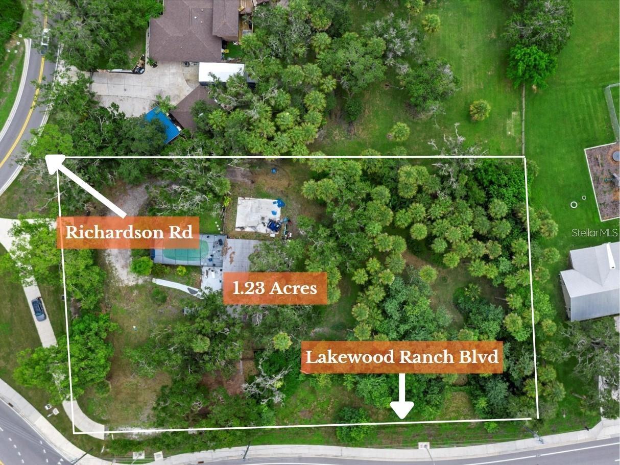 Perfect timing for an Investment and/or Development Opportunity for Developers, Builders, multi family, retail or mixed use projects located near I-75 & Lakewood Ranch (LWR Blvd/Fruitville Rd), which is one of the fastest growing areas in Sarasota County. High Population Growth, strong demand and fantastic location for residential, commercial, retail, dining, and more. Rezoning approval will be required and is not guaranteed from Sarasota County, most likely to PED or MEC zoning (buyers to conduct own due diligence and confirm all future land use planning with Sarasota County). Fantastic corner lot location with high visibility exposure being offered with adjacent parcel next door (6440 Richardson Rd with Parcel ID: 0214150006) combined providing over an acre (1.23ac) of land to be sold together, not separately. The value of this offering is in the land and location no value consideration is being given to the home(s)/structures. Being sold “AS-IS” 

Additionally, two (2) separate contiguous properties are also available to the east, which may be combined for a potential of four (4) parcels totaling 3.31 acres which includes (6480 Richardson Road with Parcel ID: 0214150006 offering 1.04 acres) & 6500 Richardson Road with Parcel ID: 0214150009 offering 1.04 acres). These properties are being sold as Vacant Land giving the structures and homes sites zero ($0.00) value consideration. This is considered to be the highest and best use of the land and location of all properties, all properties being sold “AS-IS”. Do not contact tenants or owners.