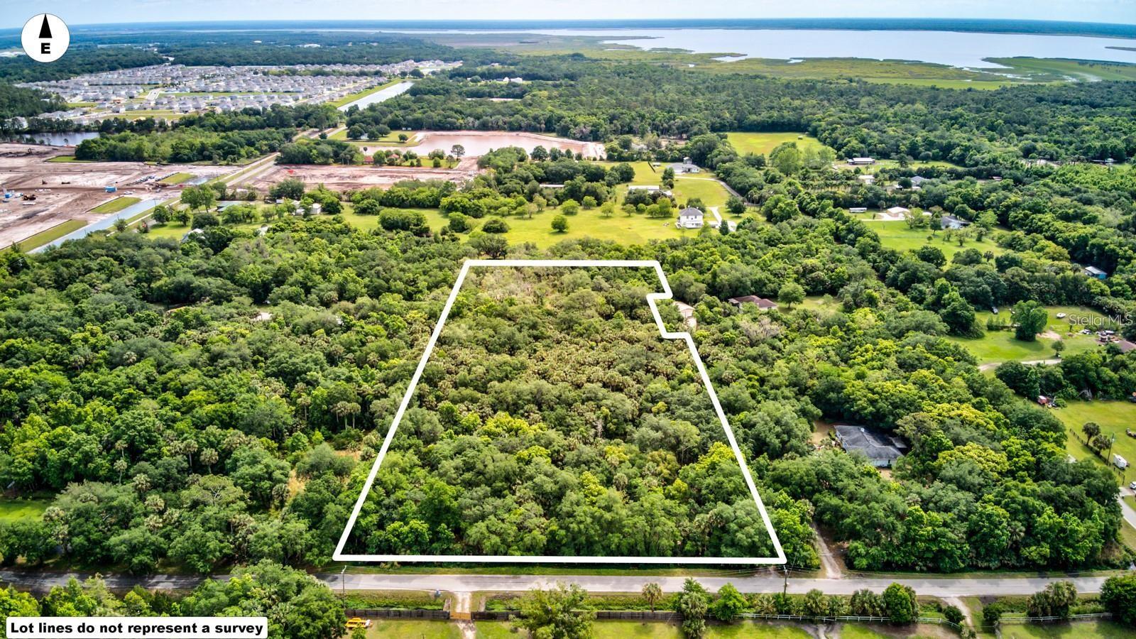 Rare opportunity to own approximately 6.82 acres in one of Sanford’s fastest-growing corridors. This versatile property offers paved road frontage, agricultural zoning, no HOA, and endless possibilities for a private estate, equestrian retreat, family compound, or future residential development opportunity. Located on S. Mellonville Ave with convenient access to SR-417, Lake Mary, Orlando Sanford International Airport, and the expanding Seminole County growth corridor, this property combines privacy with accessibility. 
The parcel features ample space for a custom home, workshop, barns, recreational use, or potential lot division (buyer to verify all development possibilities with Seminole County). Bring your builder, horses, toys, or investment vision. Highlights include: 
Approximately 6.82 acres. Paved county road frontage, Agricultural zoning, No HOA restrictions, Potential for multiple homesites, Convenient access to major highways and Orlando area employment centers, Growing area with strong long-term upside potential
Whether you are looking to build a private luxury estate, create a multi-generational property, or invest in land within an expanding market, this property offers flexibility and opportunity rarely found in Seminole County. Buyer to verify zoning, land use, subdivision potential, wetlands, utilities, and intended use.