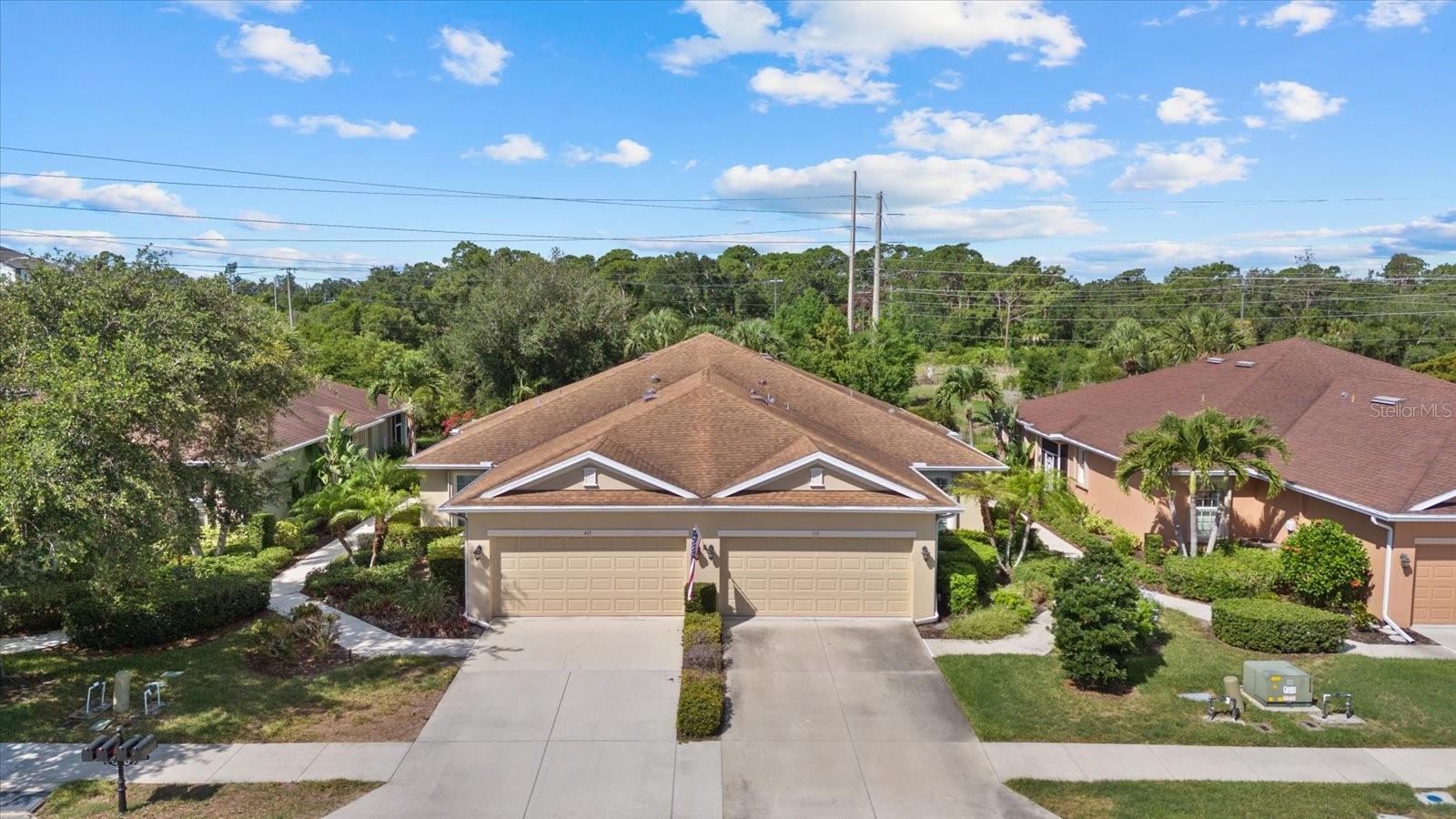 Welcome to Verona Reserve, one of Venice's most desirable gated communities, where maintenance-free living meets comfort, convenience, and exceptional value. Offered FULLY FURNISHED and move-in ready, this beautifully maintained 2-bedroom, 2-bath villa with a dedicated den/office and 2-car garage is the perfect opportunity for a full-time residence, seasonal retreat, or investment property. The owner has already relocated, making this home available for immediate enjoyment. New owner will have a brand-new propane portable generator included that has already been installed and tested

Situated on a premium homesite with preserve views, this villa offers a peaceful setting where you can relax and enjoy Florida's natural beauty from your extended screened lanai. The widened lot and private walkway provide additional privacy and outdoor space, a feature enjoyed by only a select number of homes within the community.

Inside, the thoughtfully designed open floor plan is filled with natural light and enhanced by numerous upgrades including coffered ceilings, plantation shutters, luxury vinyl flooring and accordion hurricane shutters throughout. Triple sliding glass doors seamlessly connect the great room to the outdoor living space, creating the ideal environment for entertaining or everyday living.

The spacious kitchen is designed for both function and style, featuring 42-inch wood cabinetry with crown molding, solid surface countertops, tile backsplash, breakfast bar seating, abundant storage, and stainless-steel appliances. The adjacent dining area and great room create a welcoming space for gatherings with family and friends.

The primary suite serves as a private retreat, offering tranquil views, a large walk-in closet, dual vanities, and an en-suite bathroom. The split-bedroom layout provides privacy for guests, while the versatile den with double doors is ideal for a home office, hobby room, media room, or additional guest space.

Additional updates include a newer refrigerator, microwave, dishwasher, garage door opener, shower door, and washer and dryer. The oversized laundry room includes a utility sink and extra storage, while the garage features high ceilings.

Residents of Verona Reserve enjoy a low HOA fee with exceptional value, including exterior maintenance, lawn care, landscaping, irrigation, exterior pest control, roof repair or replacement when needed, exterior painting, reserves, professional management, community pool, and dog park. Best of all, there is NO CDD fee.

Conveniently located just minutes from Historic Downtown Venice, Venice Beach, Nokomis Beach, the Legacy Trail, Sarasota Memorial Hospital, shopping, dining, golf courses, boating, fishing, and the Atlanta Braves Spring Training Stadium at Wellen Park. Publix, restaurants, medical offices, and everyday conveniences are within walking distance.

Priced to sell and offered fully furnished, this exceptional villa combines location, lifestyle, and value in one of Venice's most sought-after gated communities. Simply bring your personal belongings and start enjoying the Florida lifestyle you've been dreaming about.