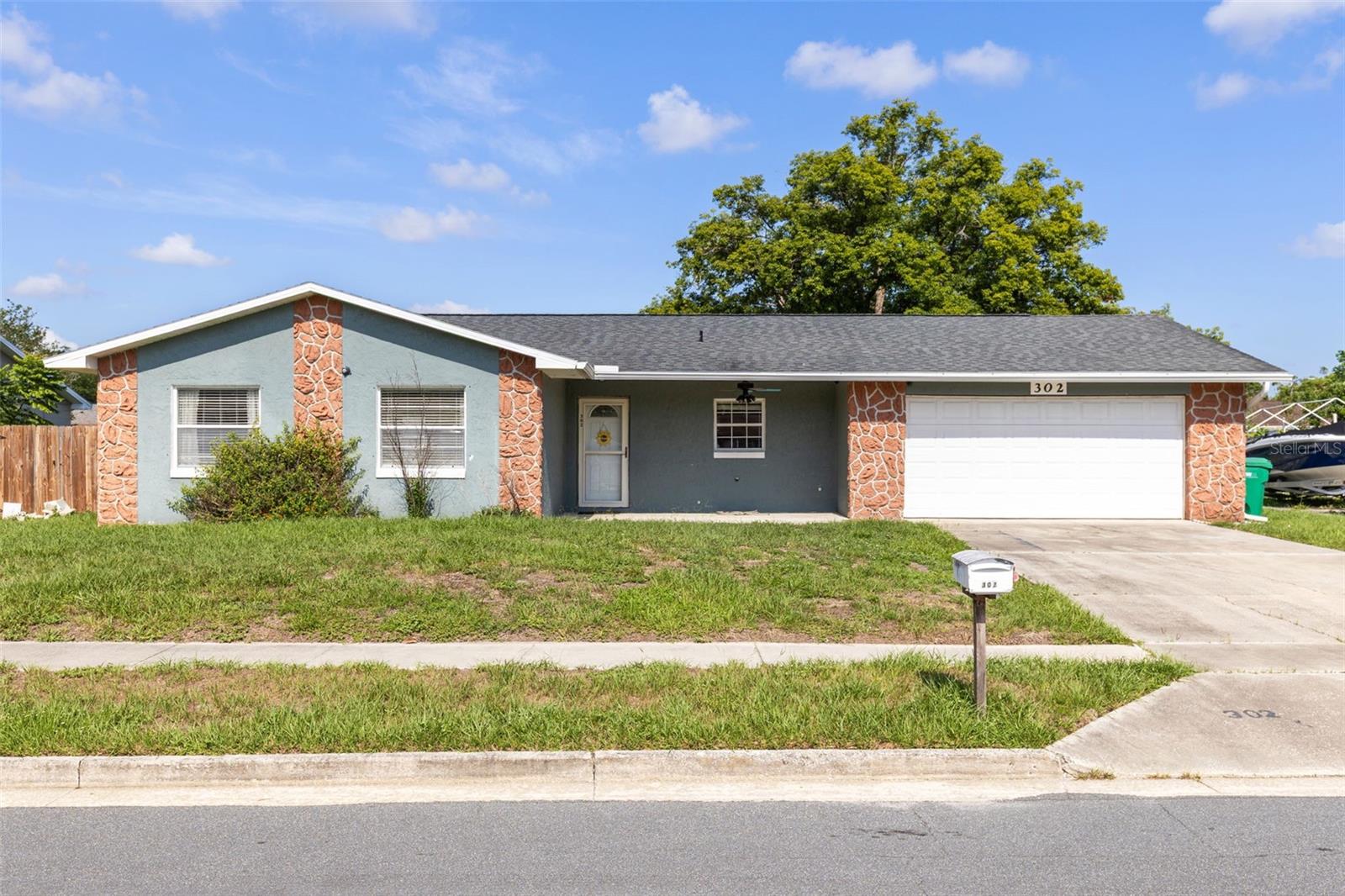 Welcome to this inviting one-story block home tucked away on a quiet cul-de-sac in Sanford and zoned for sought-after Lake Mary schools. 

Inside, you’ll find 3 bedrooms, 2 bathrooms, plus a versatile Florida room that’s perfect as a home office, playroom, or second living area. The functional floor plan features a spacious family room that flows into the dining area and kitchen, complete with granite countertops, stainless steel appliances, and generous counter space for everyday meals and entertaining.

Relax on the welcoming front porch, enjoy the privacy of the fully fenced backyard with plenty of room to play, garden, or entertain, and appreciate the easy maintenance of tile flooring throughout—no carpet anywhere. An oversized two-car garage provides plenty of space for storage, hobbies, or weekend projects. And with NO HOA, you’ll enjoy added flexibility and fewer restrictions.

Located just minutes from Lake Mary shopping, dining, parks, and major roadways, this home is a fantastic opportunity to add your personal style while enjoying a great location and valuable mechanical updates - ROOF 2018, REPIPE 2020. Schedule your private showing today!