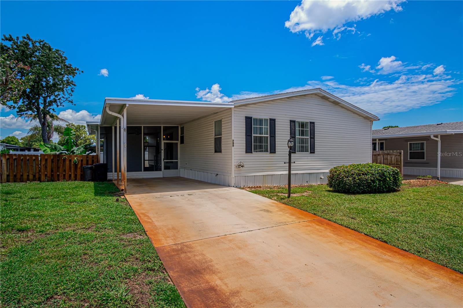 OWN YOUR OWN LAND – NO LOT RENT!
Move-in ready home located in a desirable 55+ community in Port Orange, Florida. Priced to sell and offering
exceptional value, this well-maintained property showcases true pride of ownership and has been kept in
pristine condition. While some cosmetic updates may be desired to reflect modern tastes, the home is fully
functional and ready for its new owner. Enjoy the benefits of affordable Florida living with no lot rent, all while
being conveniently located near shopping, dining, medical facilities, and area beaches. Don't miss this
opportunity—schedule your showing today!