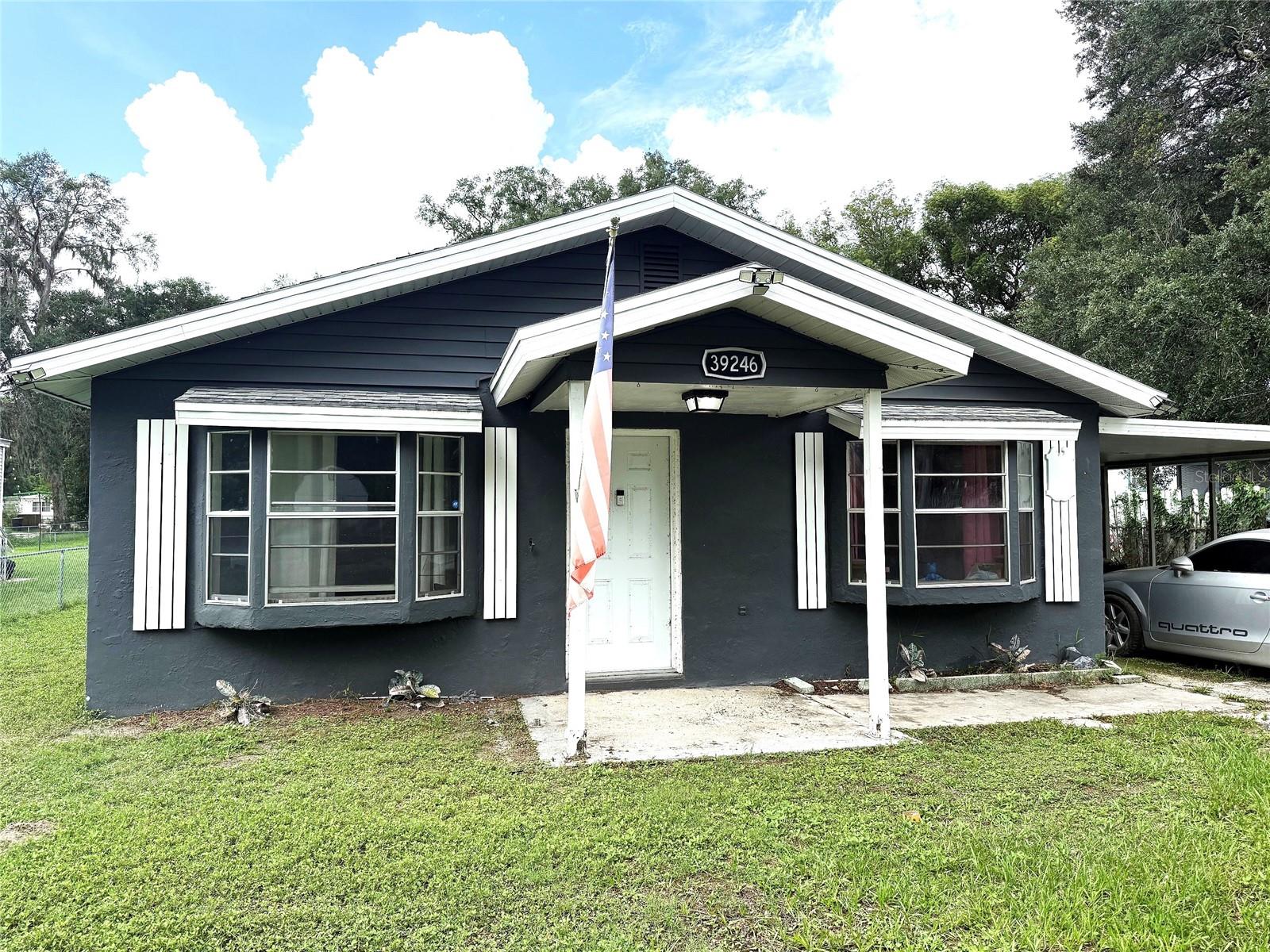 Updated Kitchen, No HOA, Large Fenced Yard, Pool, Newer flooring, 2025 AC and SO MUCH MORE included in this home !  Welcome home to your updated home that has been recently painted and pool recently installed in 2026 that is ready for a new family to call it home.  You will love the large screened patio that is just off the kitchen that is just perfect for BBQ pool days. The kitchen was replaced in 2025 with new quality wood cabinets that are dove tail (the best quality option) and slow close hinges that are super quiet.  There is a center island that is just awesome with beautiful quartz counters and 2025 stainless steel appliances and deep sink with upgraded faucet. The cabinets also have built in spice rack.  The inside laundry room is also ideal for functionality & the living room is just off the kitchen space with a fireplace that is perfect for decorating.  Some other upgraded and key features are laminate and tile flooring with 5" baseboards, updated bathrooms and the roof is 2015 & the home was just painted in 2025.  Zephyrhills is an established town that still have parades and community events with lots of history.  This home should pass FHA & VA. Pack your bags, this home is a great value and hard to find a home better at this price range!  Schedule your tour soon before this home is no longer available!