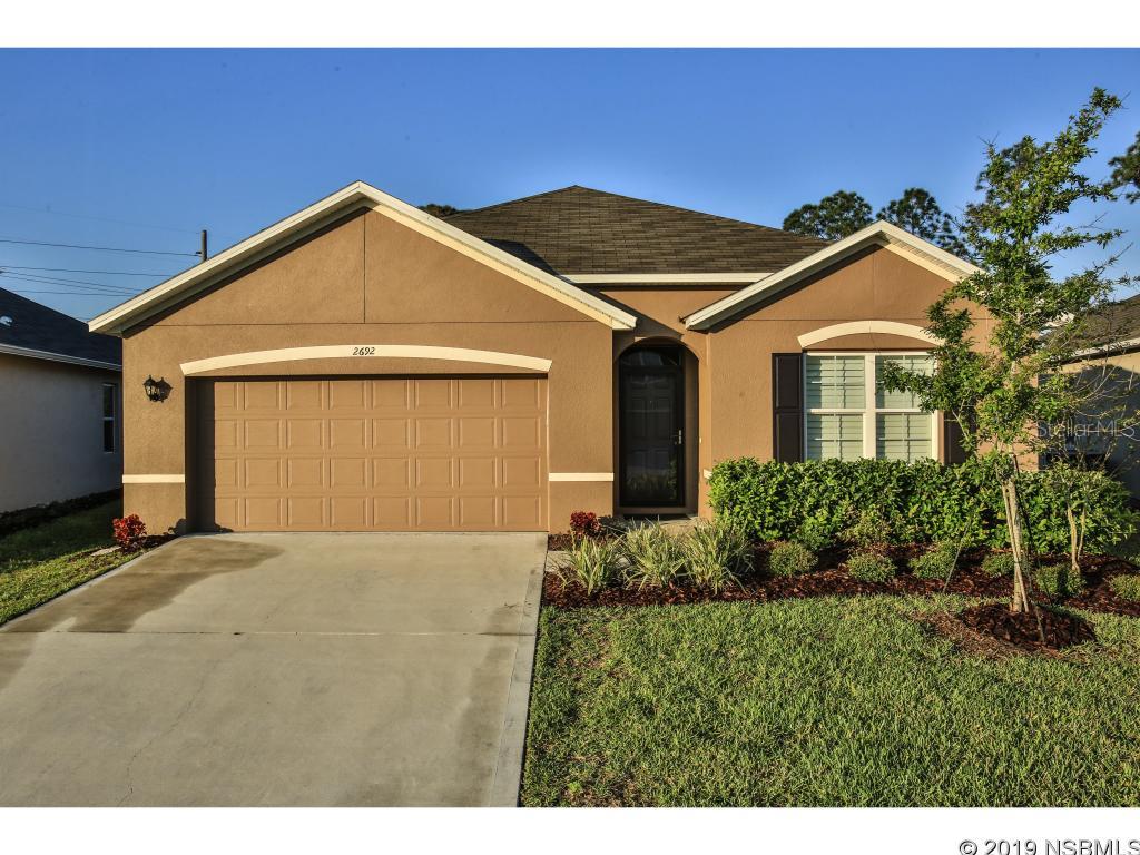 MOVE IN READY...2017 POPULAR CALI MODEL HOME IN NEARLY NEW CONDITION, WITH 4 BEDROOMS, 2 BATHS LARGE INDOOR LAUNDRY WITH WASHER AND DRYER AND OPEN FLOOR PLAN...THIS HOME HAS NEW INTERIOR AND EXTERIOR PAINT, PAINTED GARAGE AND GARAGE FLOOR...DESIGNER CAN LIGHTING IN LIVING, KITCHEN, AND DINING AREAS AND...PLANTATION SHUTTERS ON WINDOWS... THE HOME IS ON AN EXTRA LARGE LOT AND NOTHING WILL EVER BE BUILT BEHIND THIS HOME! COMMUNITY POOL AND WALKING PATH... MOTIVATED SELLER!!! ;Water: City