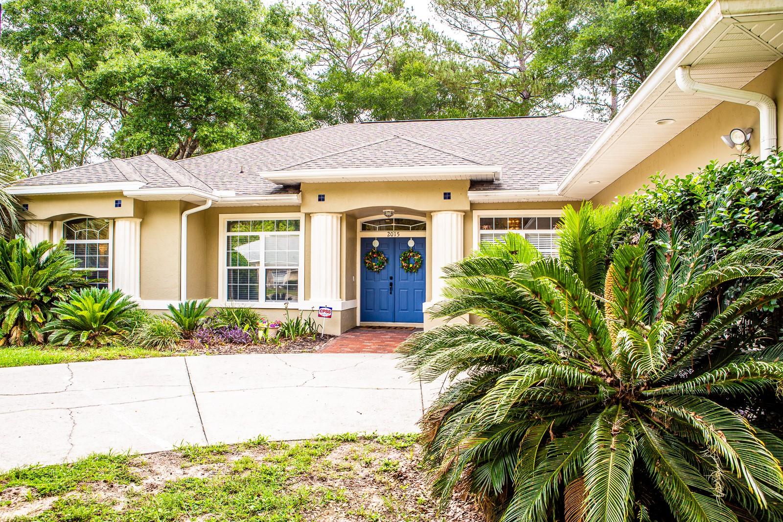 Rarely does a home become available in the highly desirable Chelsea Lane community. Showcasing timeless architecture, upscale finishes, and exceptional craftsmanship throughout, this impressive residence offers the perfect blend of luxury, comfort, and refined living. With 4 bedrooms, 3 bathrooms, a huge Florida room, and a versatile bonus room, there is abundant space for everyone.

From the moment you enter, soaring 12-foot ceilings, elegant architectural details, and an expansive open layout create a grand yet welcoming atmosphere. Designed for both everyday living and entertaining, the home features a formal living room, elegant dining room, and a stunning family and kitchen great room anchored by custom built-ins and a cozy fireplace.
The chef-inspired kitchen is beautifully appointed with gleaming granite countertops, solid wood cabinetry, and stainless steel Energy Star appliances, offering both beauty and functionality.
Privately situated, the luxurious owner’s suite serves as a true retreat with tray ceilings, dual walk-in closets, and a spa-like ensuite bath featuring double vanities, a deep jetted tub, and a separate walk-in shower. A nearby guest bedroom provides the ideal space for a nursery, or an executive home office.
On the opposite side of the home, two generously sized bedrooms provide comfort and privacy with convenient access to one of two well-appointed guest bathrooms. A massive Florida room further enhances the home’s impressive living space and flows seamlessly into the versatile bonus room ideal for guest accommodations, a media room, fitness space, or additional office.
Double French doors open onto an expansive screened lanai with ample space for multiple seating areas, outdoor dining, grilling, and even a ping pong table, creating an exceptional setting for year-round entertaining and relaxed Florida living.
Constructed with steel studs for added strength and storm readiness, this meticulously maintained home combines enduring quality with elegant design. Additional highlights include a very low HOA fee, close proximity to top-rated Alachua County schools, and convenient access to Gainesville, Tioga Town Center, premier shopping, dining, and entertainment.
This is a rare opportunity to own a distinguished home in one of the area’s most desirable neighborhoods. Schedule your private tour today!