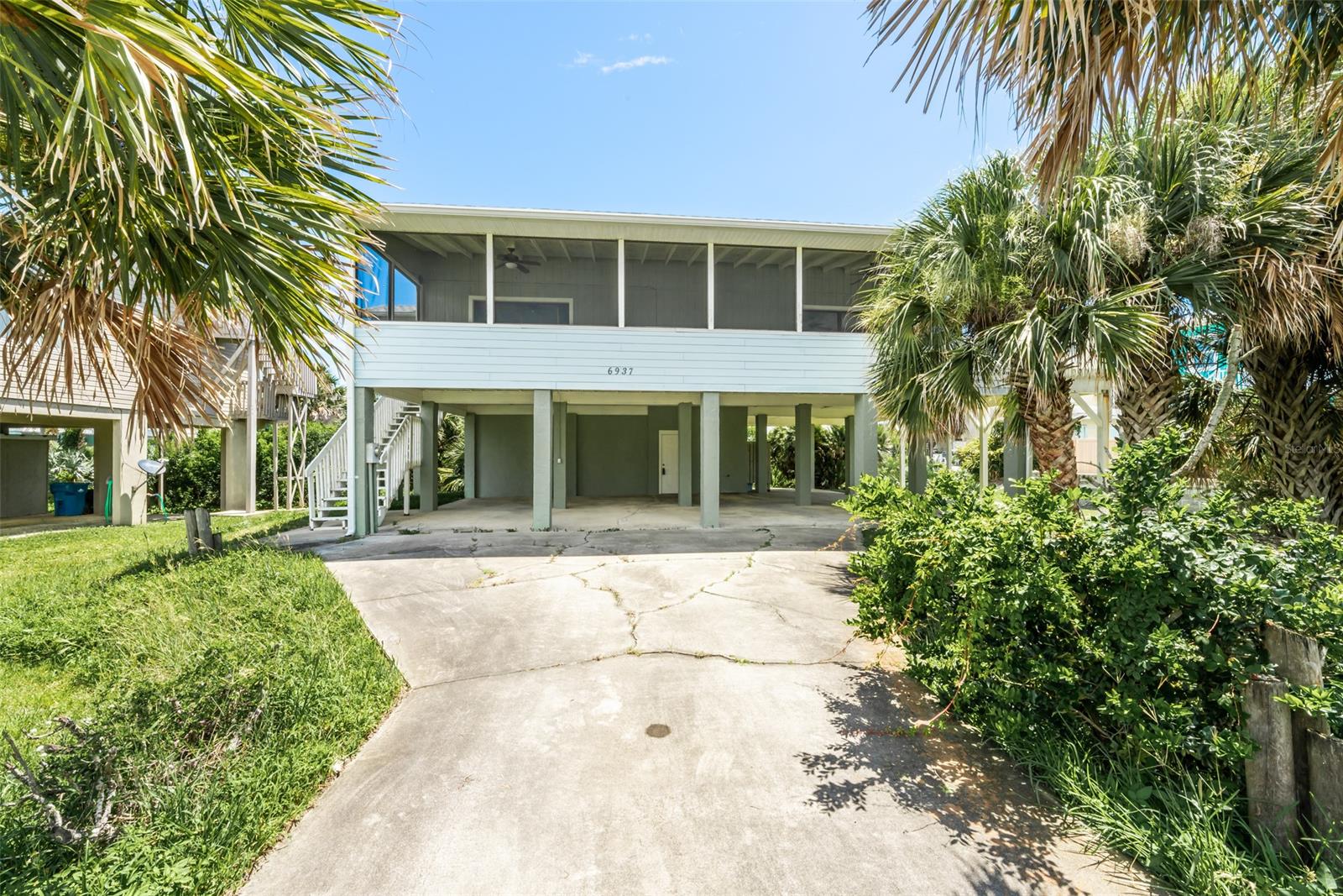 Want to enjoy that laid back beach town vibe? Then this one is a must see. Located in eclectic New Smyrna Beach, this 3-bedroom 3 bath home is perfect for entertaining. The Bahamian style floor plan has the daily living area upstairs and there are 2 master suites- one upstairs and one downstairs- the choice is yours. The spacious open floor plan offers a breakfast bar and living room/dining room combo plus a spiral staircase! You will fall in love with the huge screen porch where you can enjoy the evening breezes while taking in the gorgeous sunsets. The widows walk offers views of both the ocean and intracoastal. With a south end location that is just blocks from the Canaveral National Seashore boat ramps and Mary Bethune beach park, you can enjoy everything the Bethune Beach area offers; like prime viewing of the Space Center rocket launches as well as shrimping, clamming and excellent backwater and offshore fishing. Just seconds from the intracoastal and the ocean, start enjoying all that New Smyrna Beach has to offer including golfing, historical sites, cultural events, the vibrant local food scene and boutique shopping on Flagler Ave and Canal Street. Isn't it time for you to relax and live the Florida lifestyle?
All information deemed reliable but not guaranteed ;Water: City