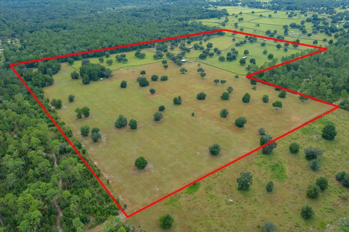 This magnificent 112 acre private sanctuary farm is nestled perfectly in the NW Ocala horse country. This property offers an opportunity and unique balance of privacy and use.  It showcases a  serene canvas of carefully mowed pastures, beautiful oak trees, privacy and a very unique opportunity to build your dream home and barn. Strategically located between the World Equestrian Center, HITS and Golden Ocala, makes this site even more prime. New fencing, storage shed, solar panels for well power, and existing water throughs are just some of the features included.
Parcel ID for the other two lots:
12253-001-00
12254-000-02